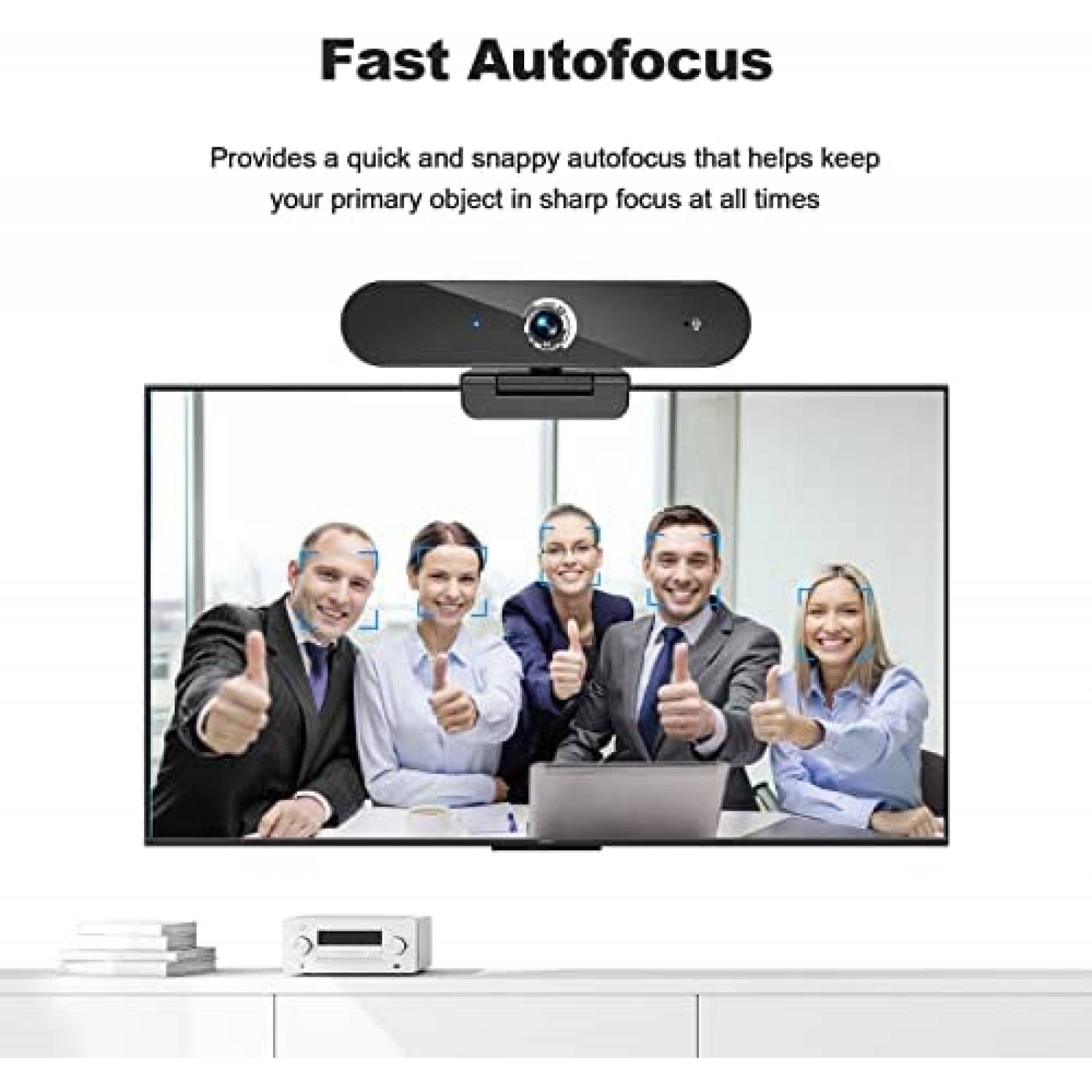 Camara Web Nisheng M3 4K UHD 85 30FPS Autoenfoque + Tripie