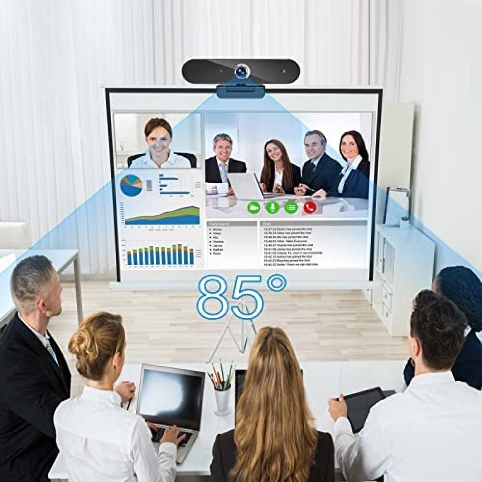 Camara Web Nisheng M3 4K UHD 85 30FPS Autoenfoque + Tripie