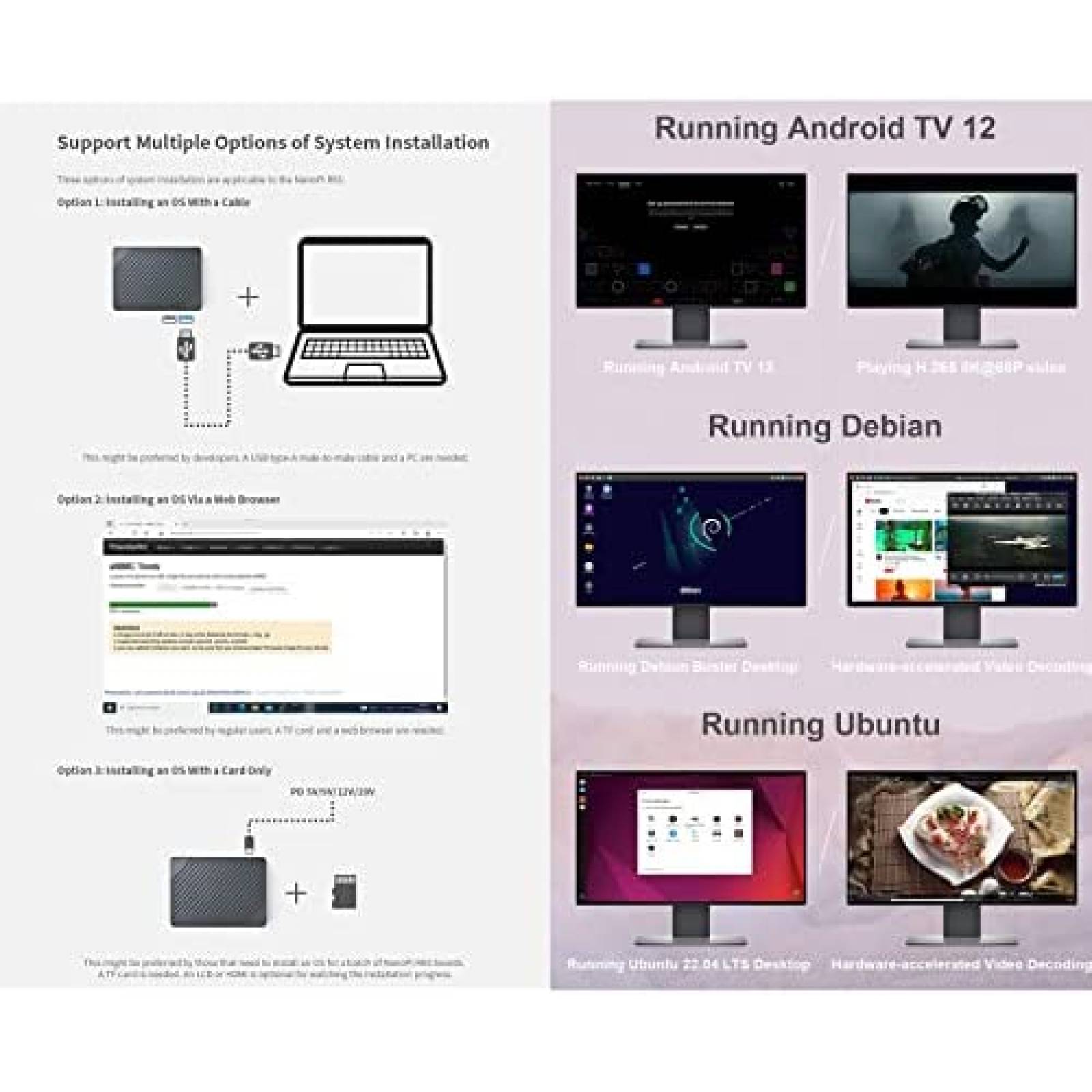 Mini Router Con Carcasa Youyeetoo 2xPCIE 2.5 Ethernet -Negro