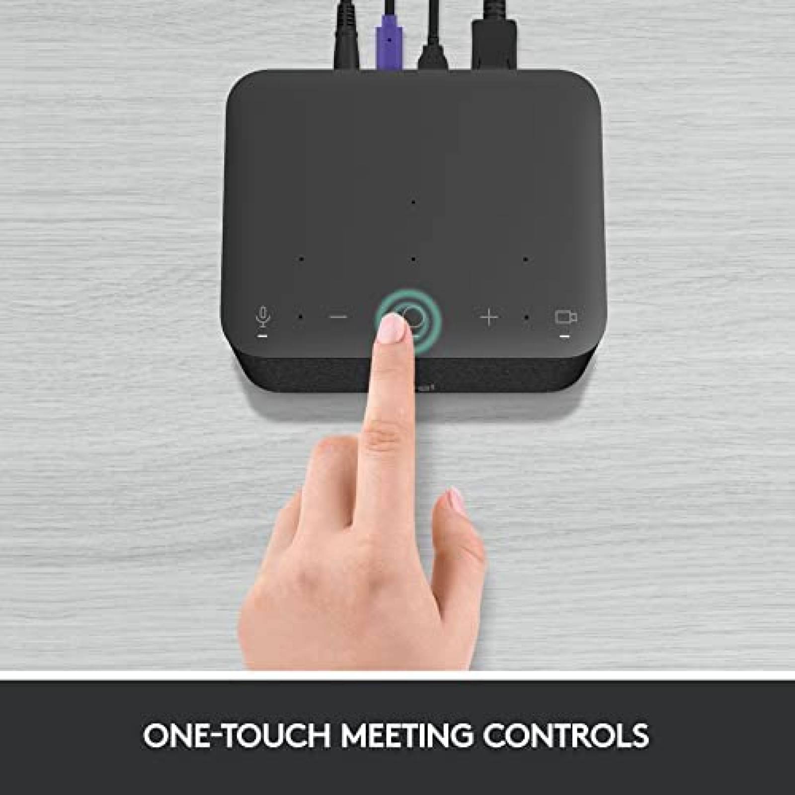 Hub USB Logitech Logi Dock Todo en Uno USB C -Grafito