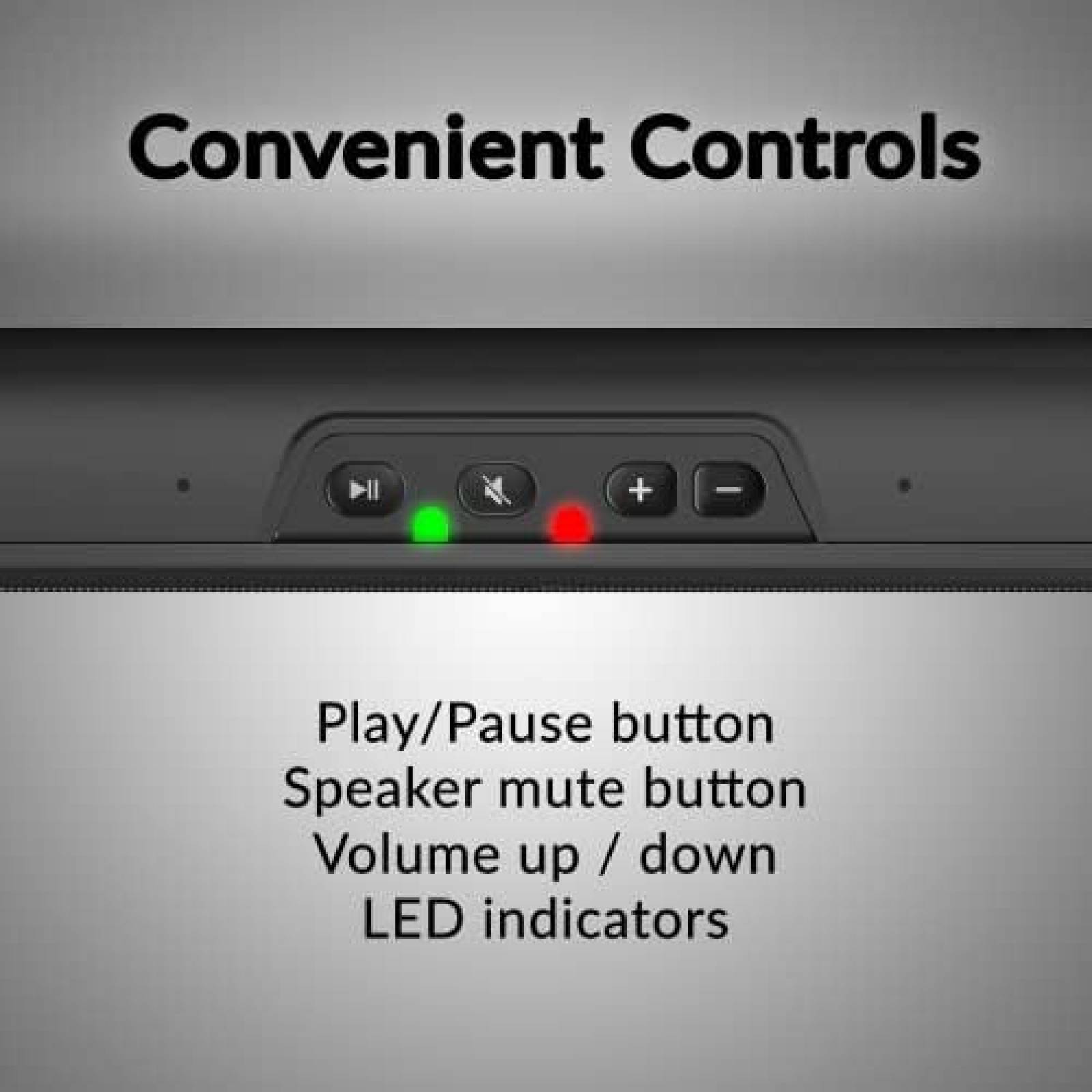 Barra de Sonido de Computadora Cyber Acoustics USB Estereo