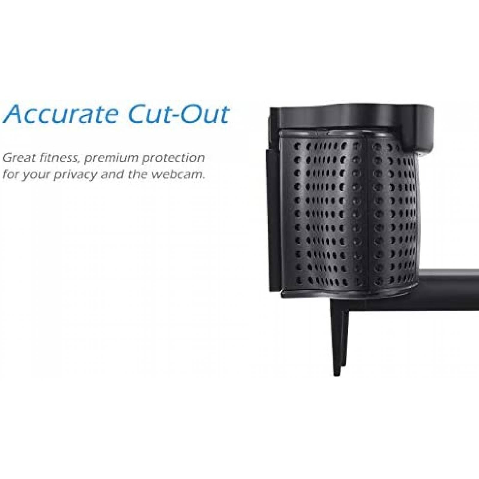 Cubierta para Camara Web CloudValley Logitech C920 -Negro