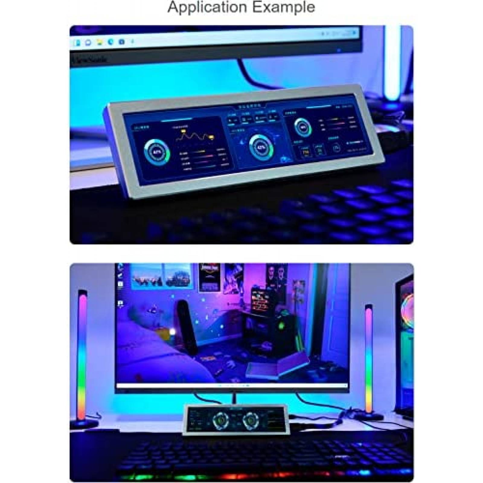Monitor IPS Waveshare 8.8" para Raspberry Pi Jetson Nano