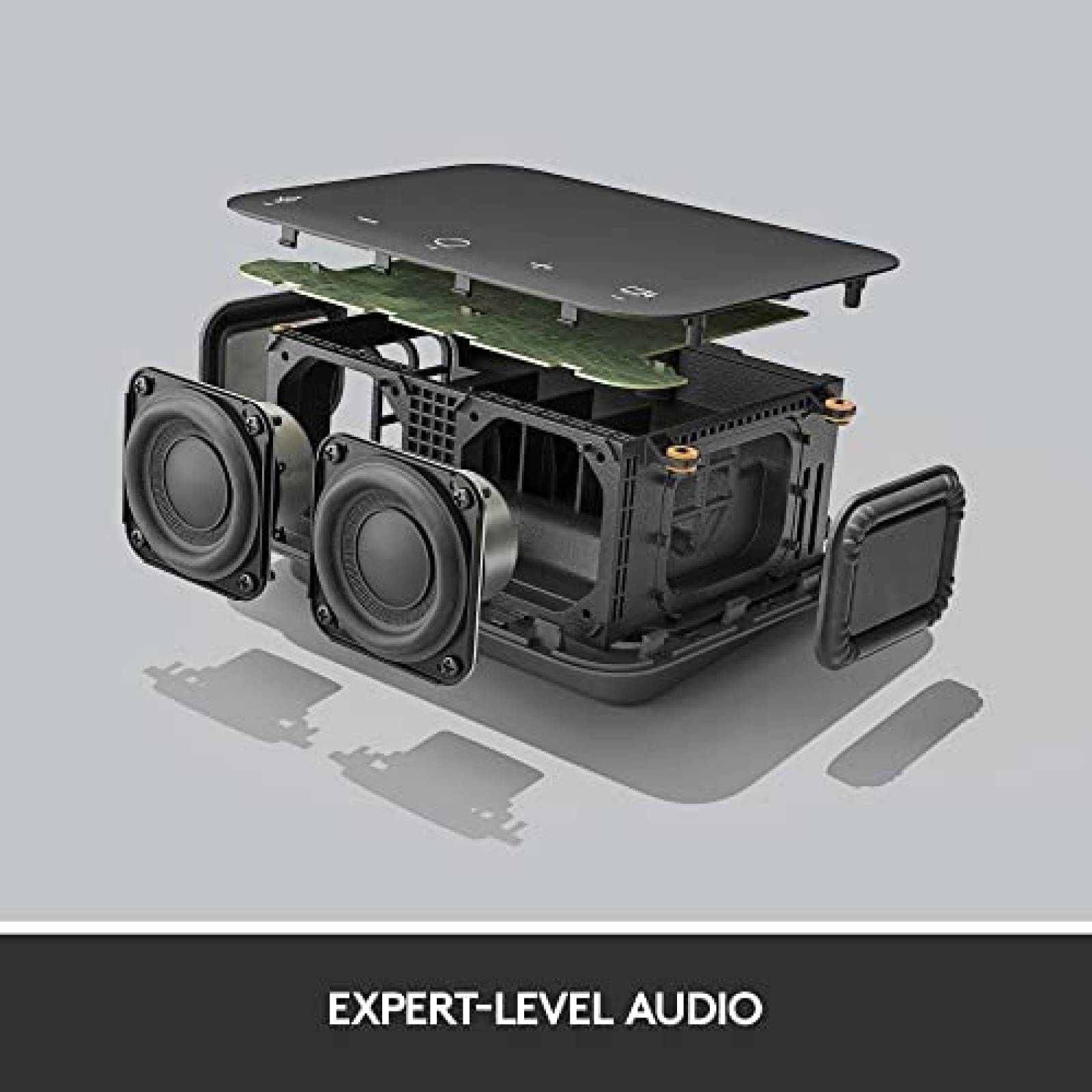 Docking Station Logitech 7 en 1 USB C DP Thunderbolt 3 -Gris