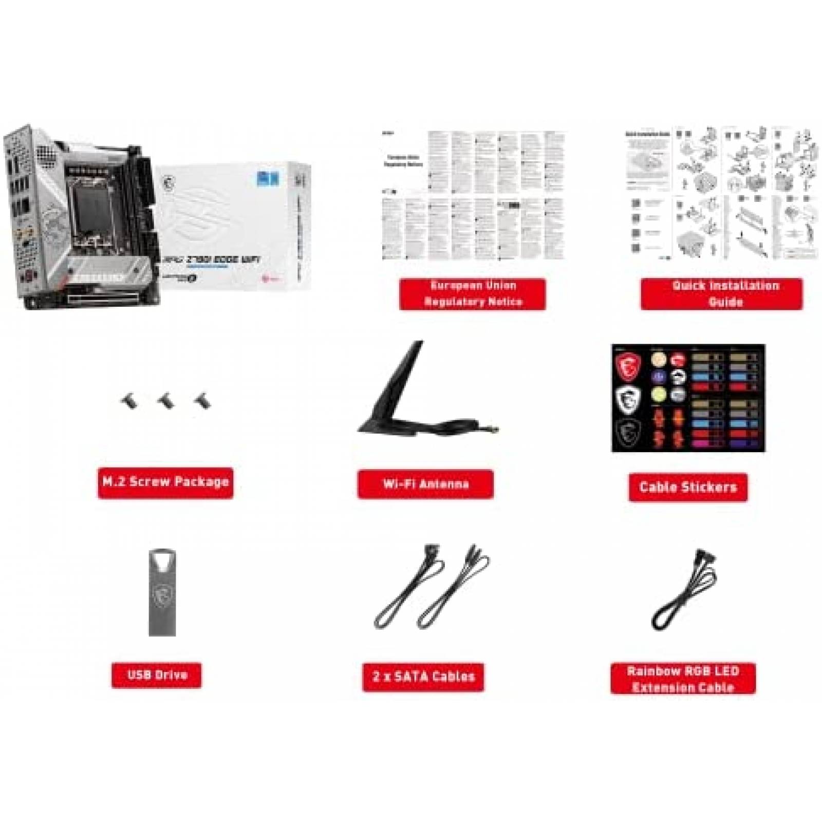 Tarjeta Madre MSI MPG 27790I para INtel 12/13th -Negro