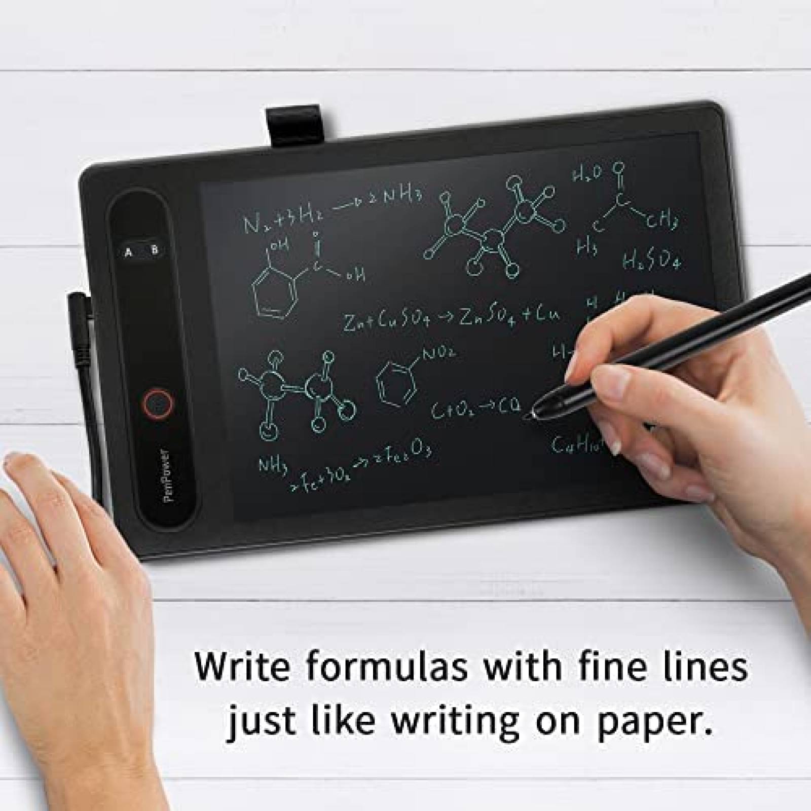 Bloc de Notas Digital PenPower 10'' Escritura a Mano -Negro