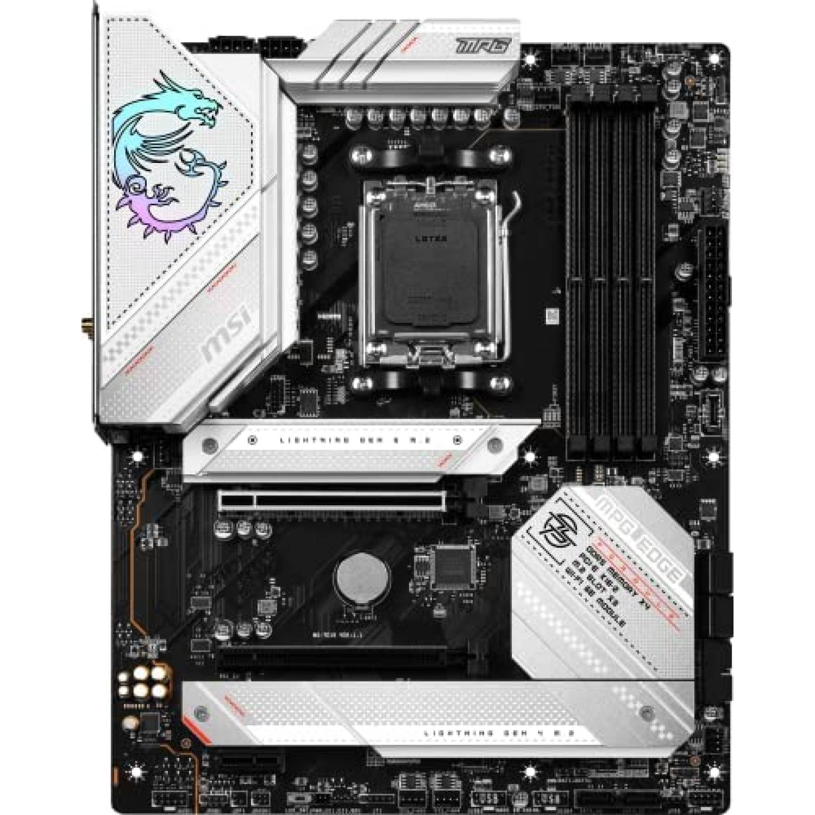 Tarjeta Madre MSI MPG B650 AMD Ryzen 7000 DDR5 -Negro