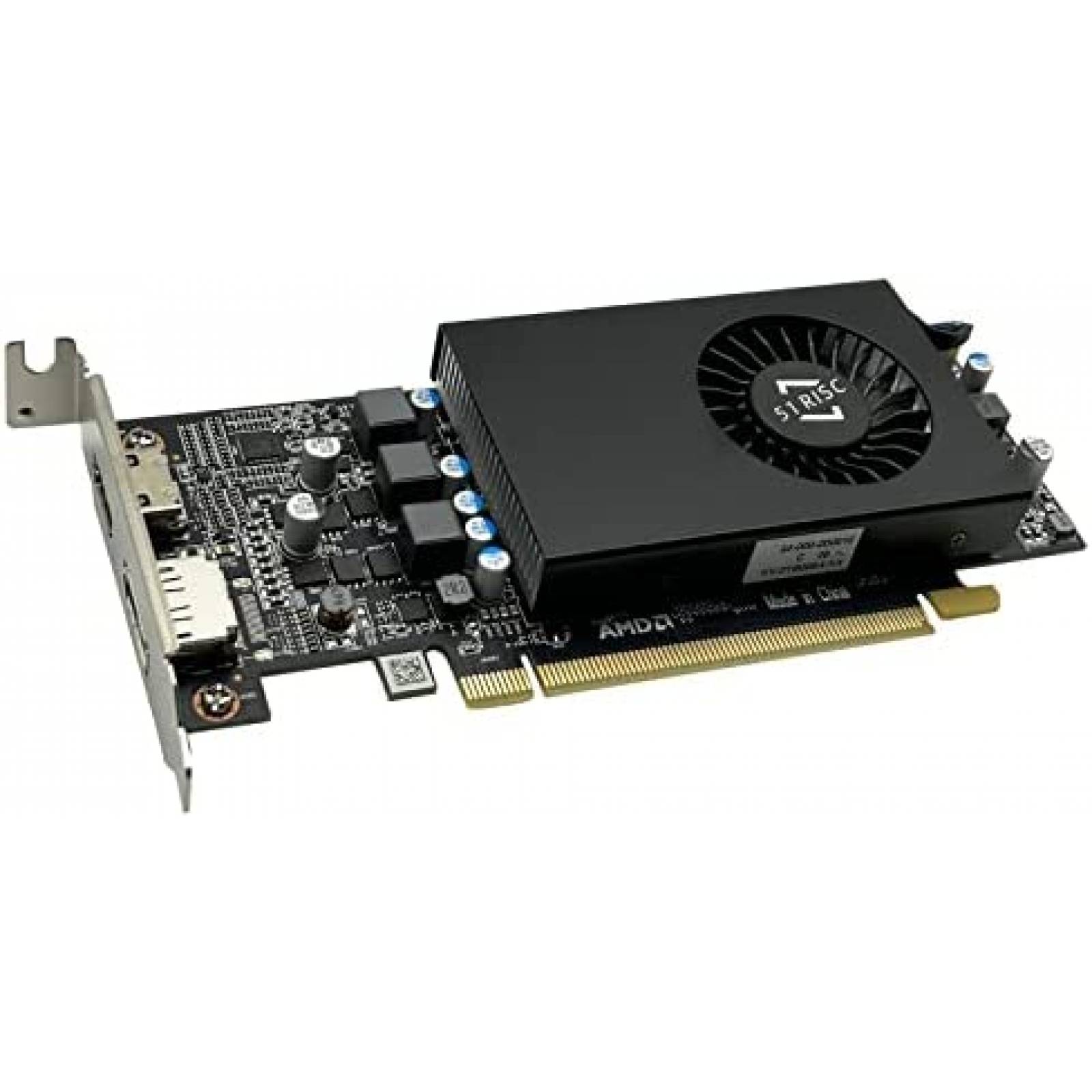Tarjeta Grafica 51RISC Radeon RX 550 LP 4GB GDDR5 -Negro