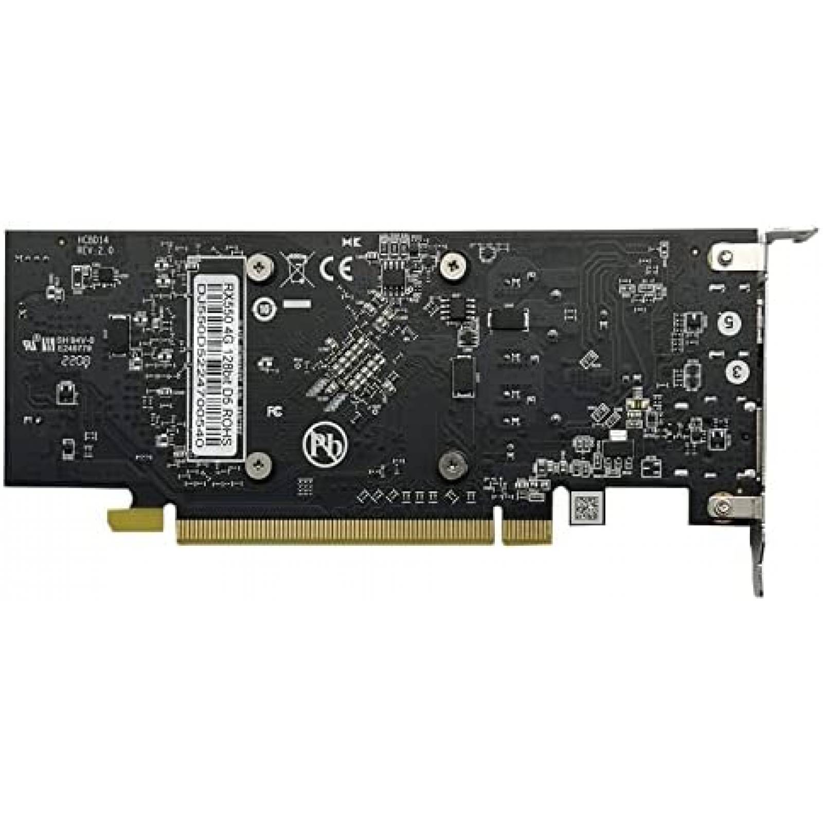 Tarjeta Grafica 51RISC Radeon RX 550 LP 4GB GDDR5 -Negro