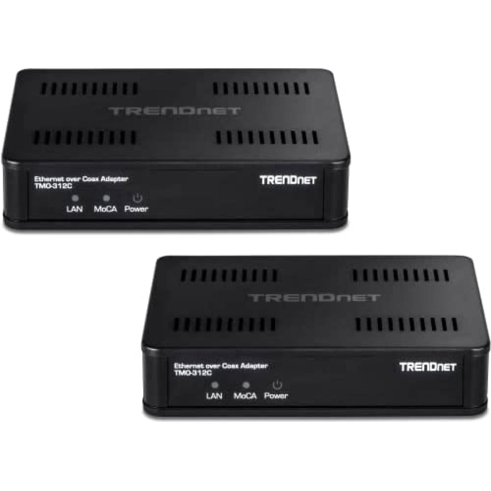 Adaptador Ethernet TRENDnet para MoCA 2.0/1.1/1.0 -Negro