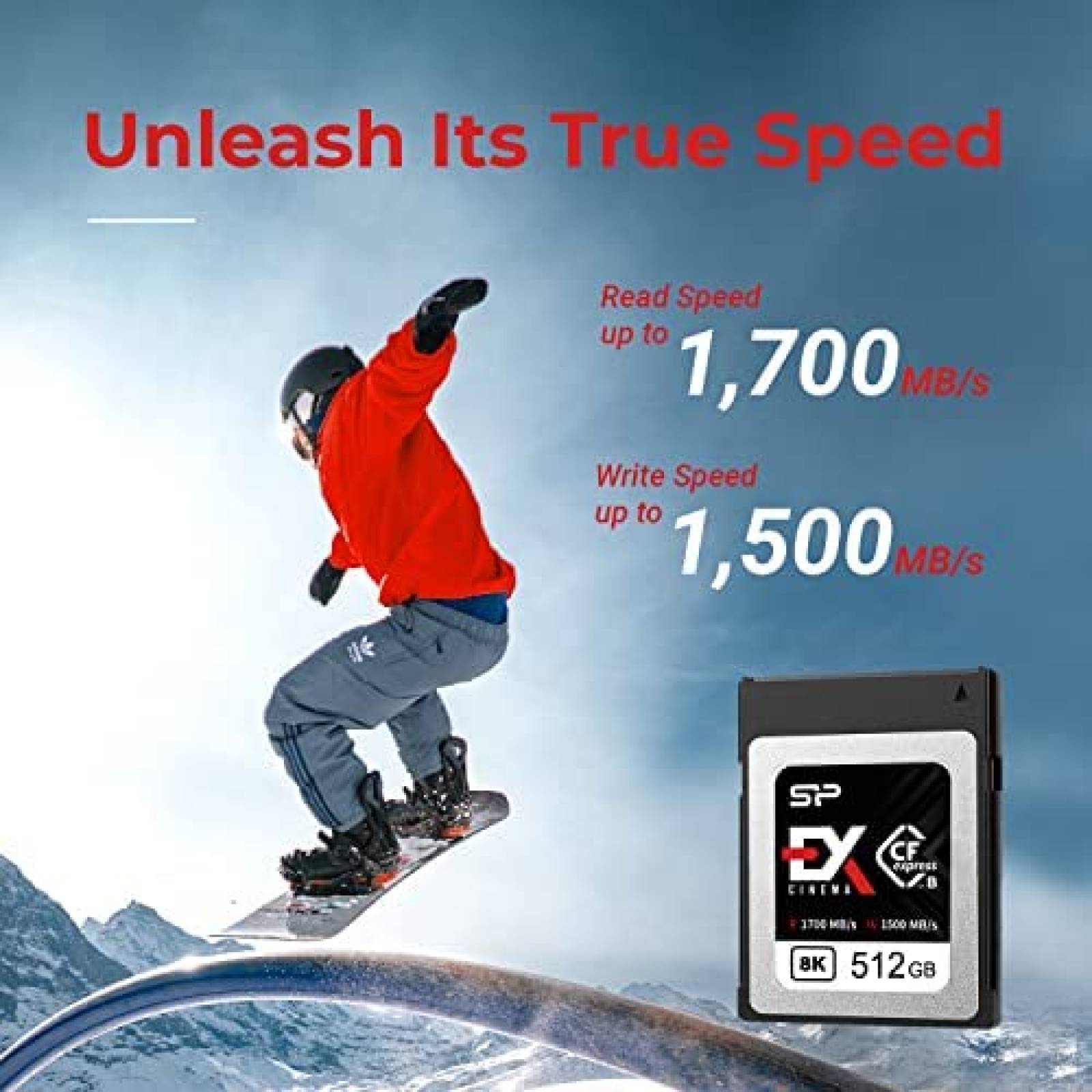 Tarjeta Memoria Silicon Power CFexpress Tipo B De 512GB