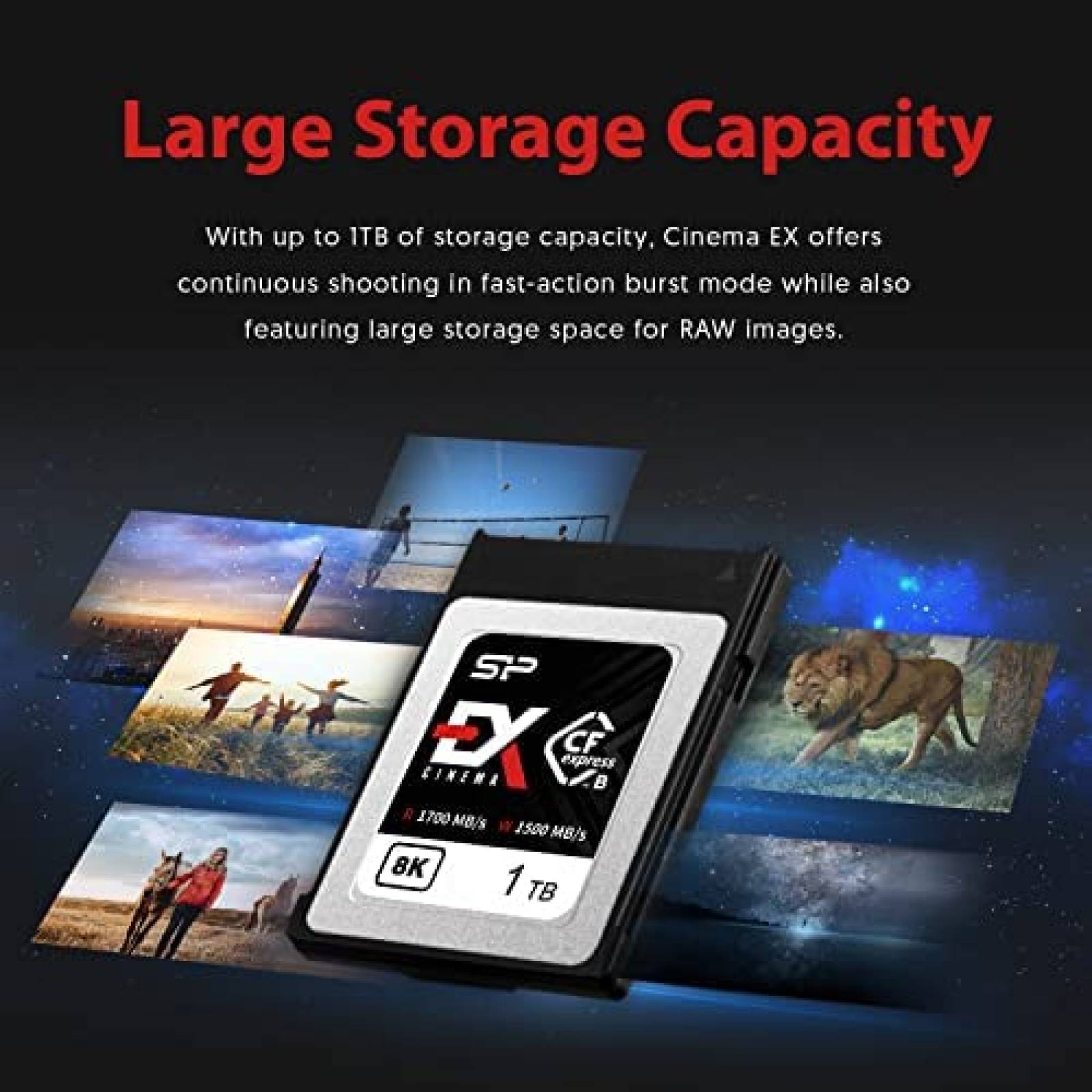 Tarjeta Memoria Silicon Power CFexpress Tipo B De 512GB