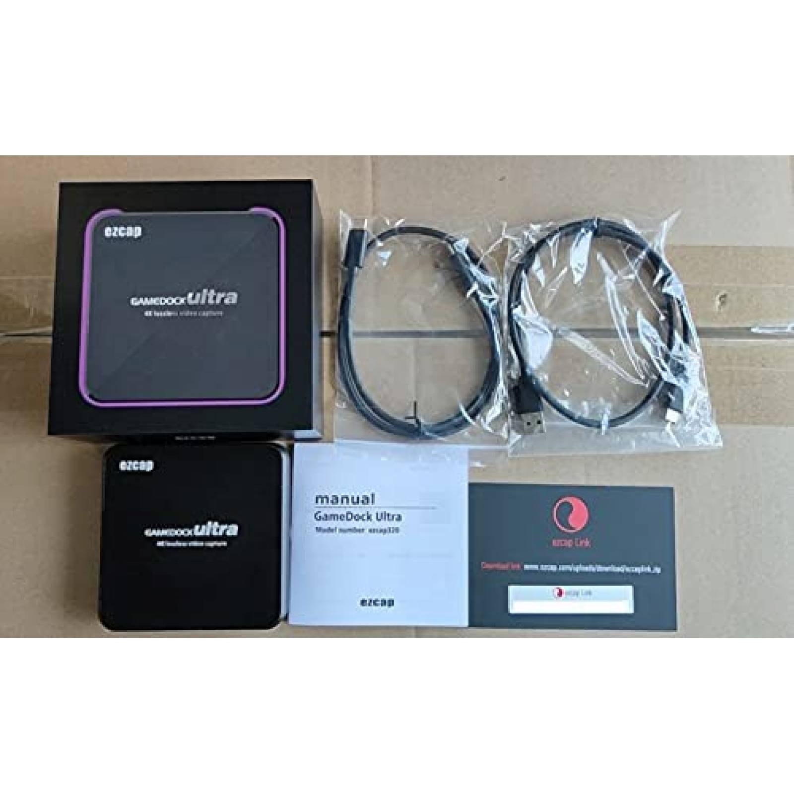 Capturadora de Video EZ Cap GameDock Ultra 4K HDMI Gaming