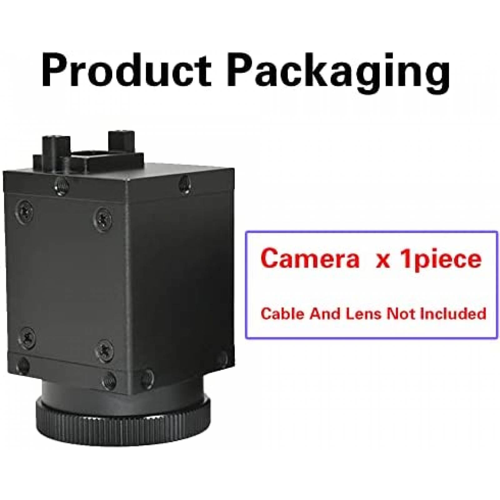 Camara Industrial HTENG VISHI de Vision Artificial -Negro