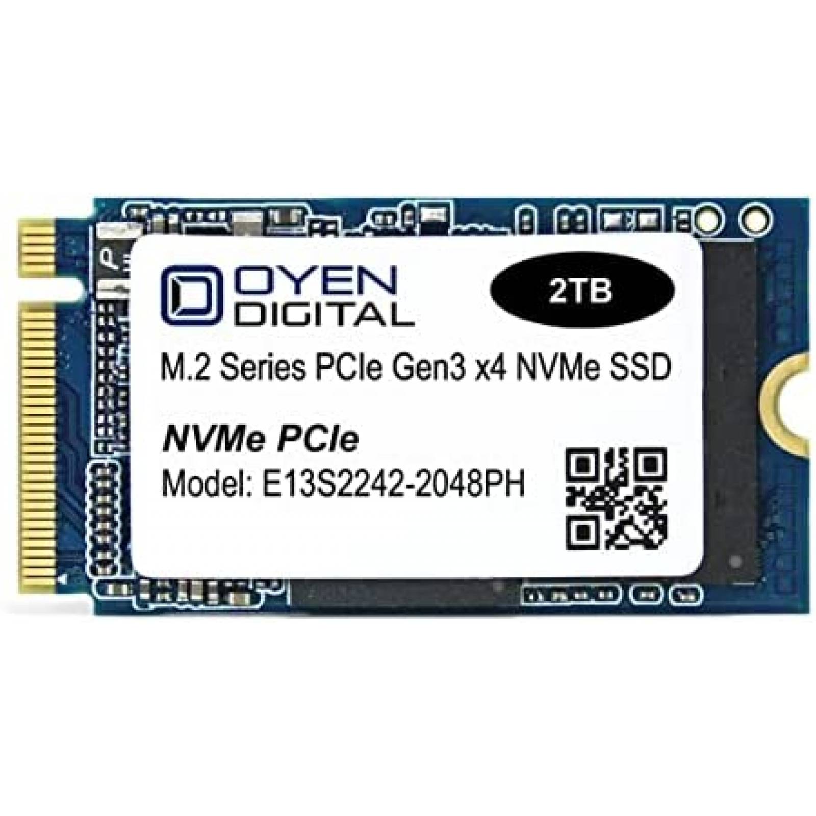 Disco SSD Oyen Digital Dash Pro 2TB M.S 2242 NVMe PCIe 2GBs