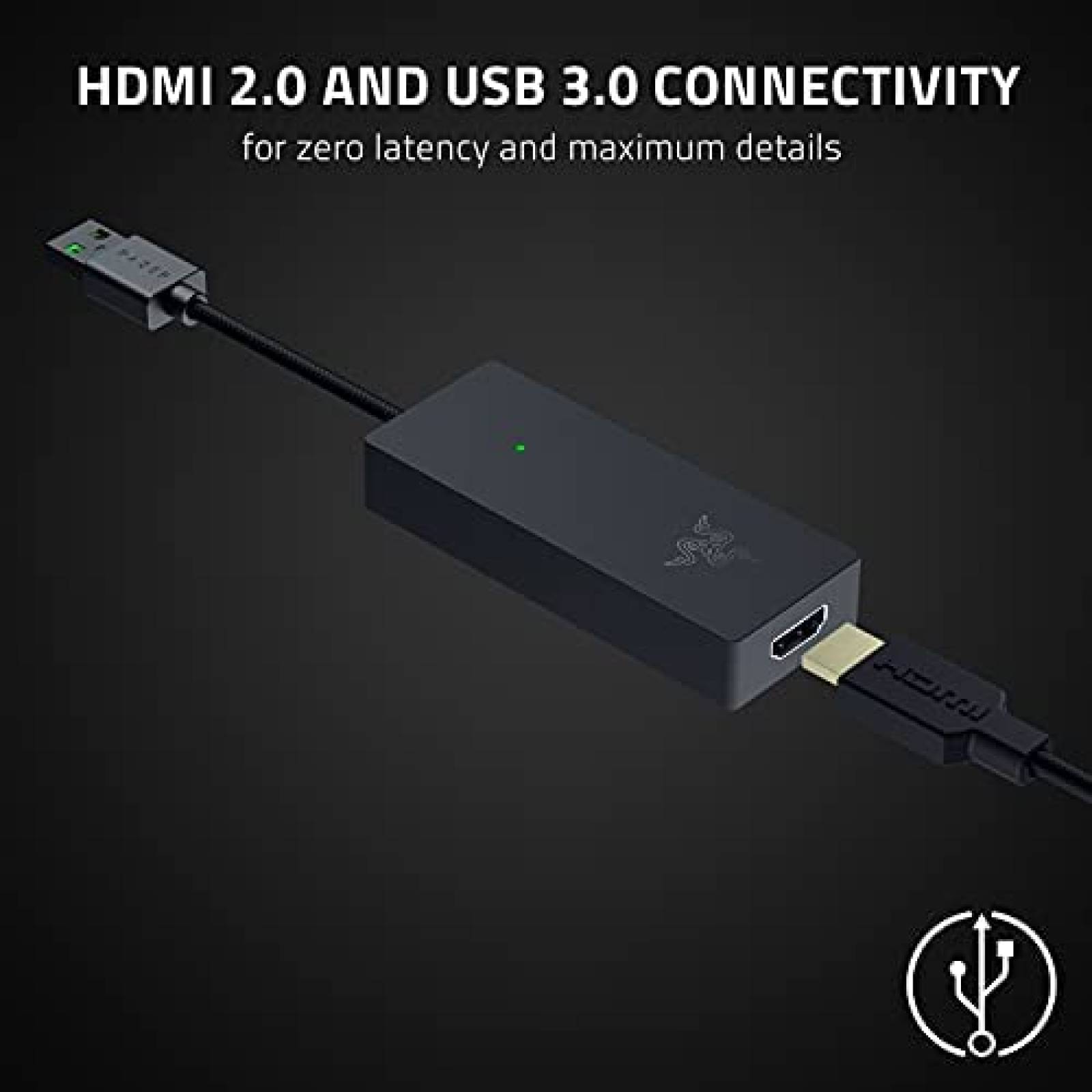 Capturadora de Video Razer Ripsaw X USB HDMI Streaming Gamer