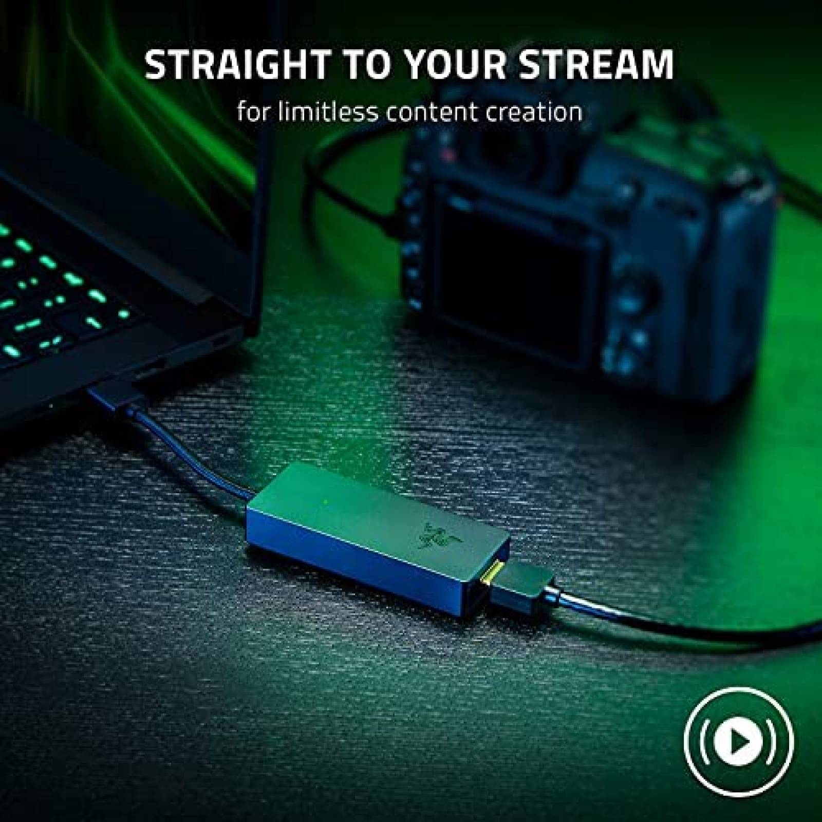 Capturadora de Video Razer Ripsaw X USB HDMI Streaming Gamer