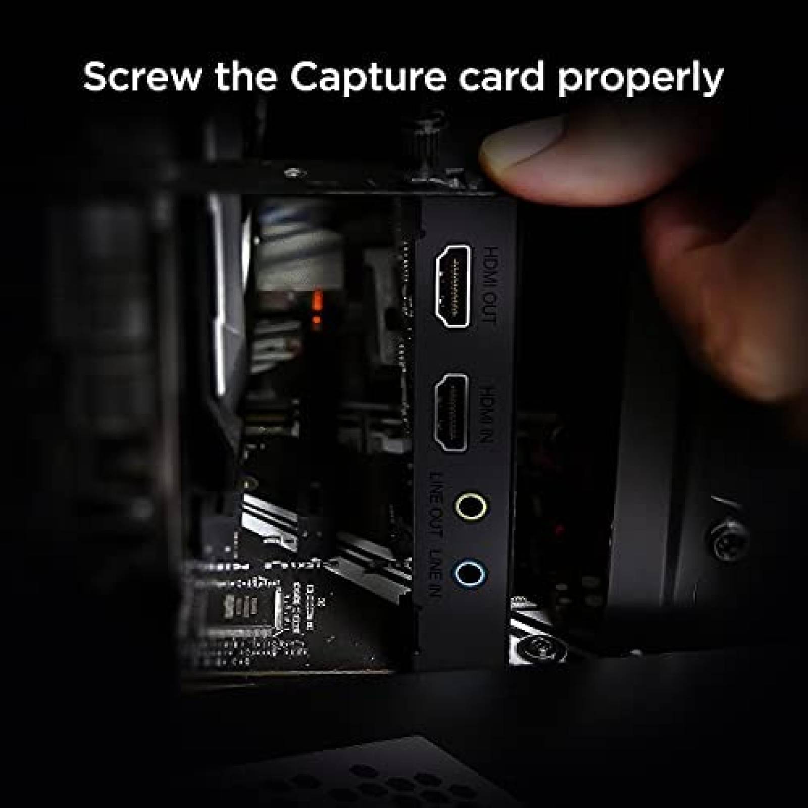 Tarjeta Capturadora de Video Ezcap Interna 4K HDMI Gamer