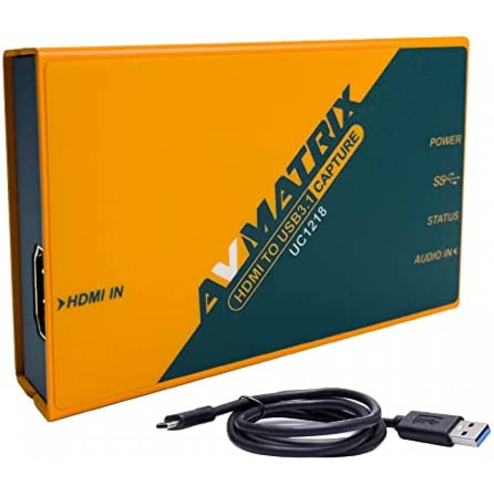 Capturadora de Video AVMatrix UC2018 HDMI USB 3.1 Streaming