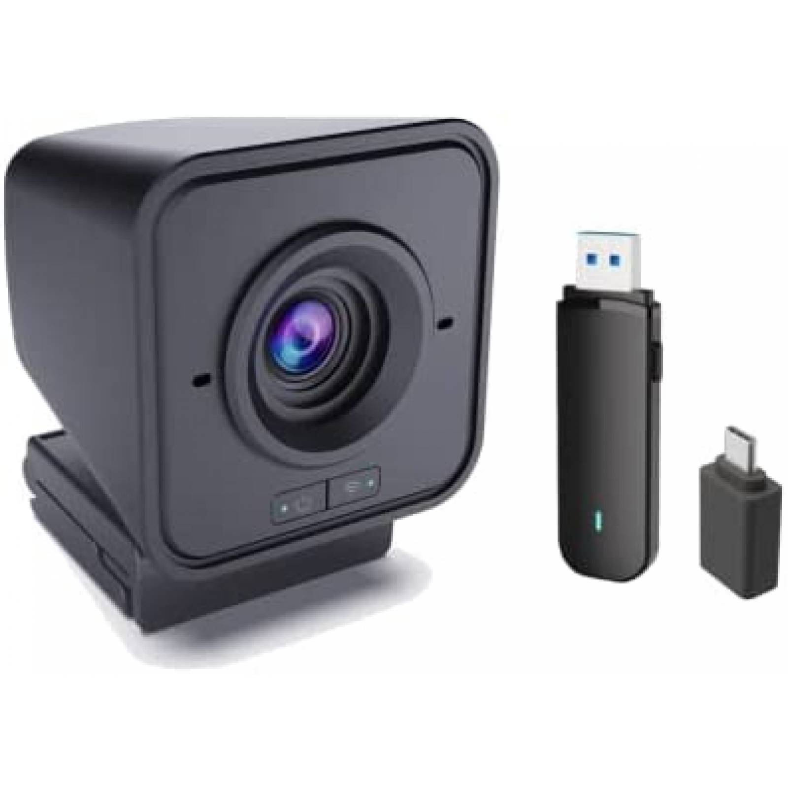 Webcam de Conferencias Marconi 2MP 1080p HD USB -Negro