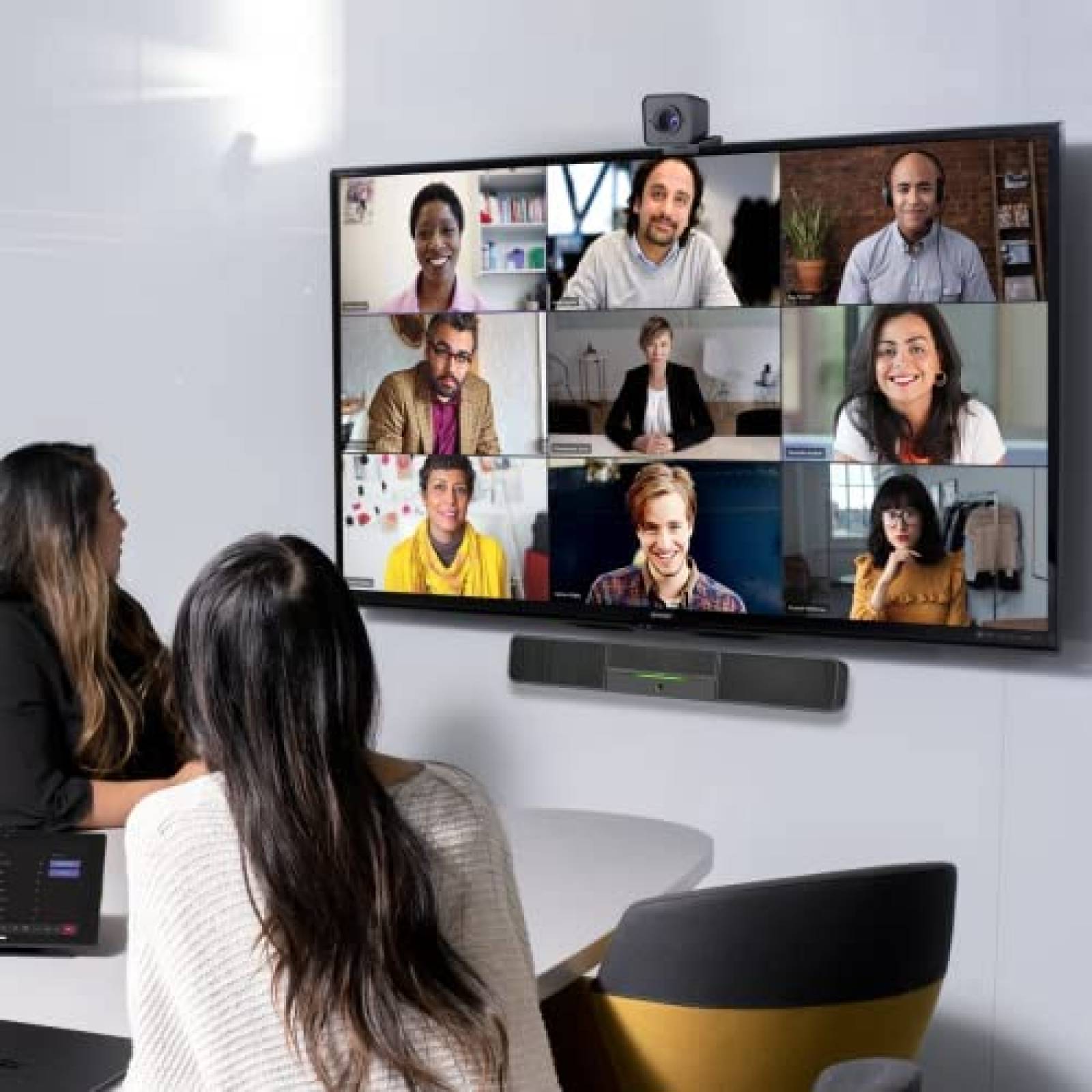 Webcam de Conferencias Marconi 2MP 1080p HD USB -Negro