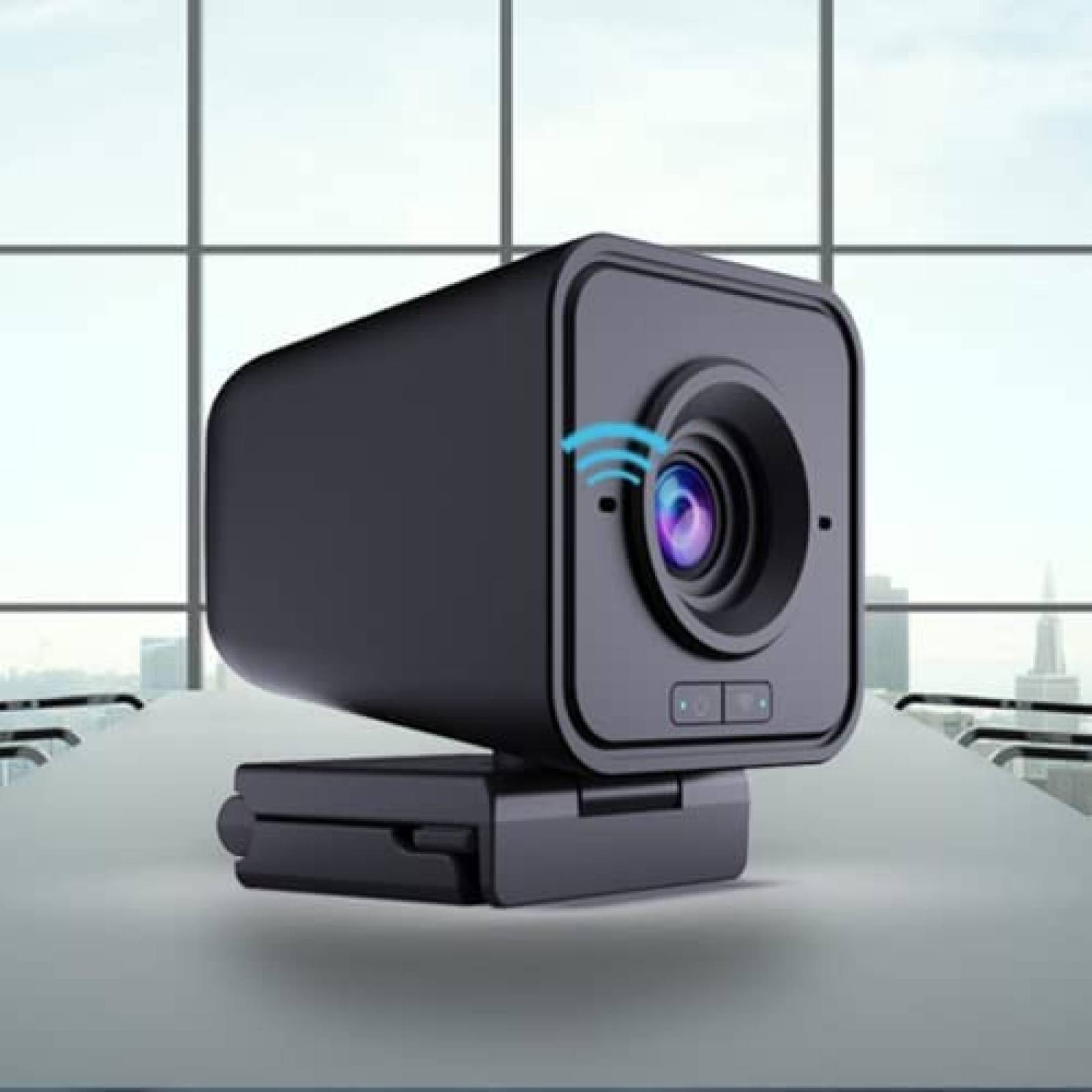 Webcam de Conferencias Marconi 2MP 1080p HD USB -Negro