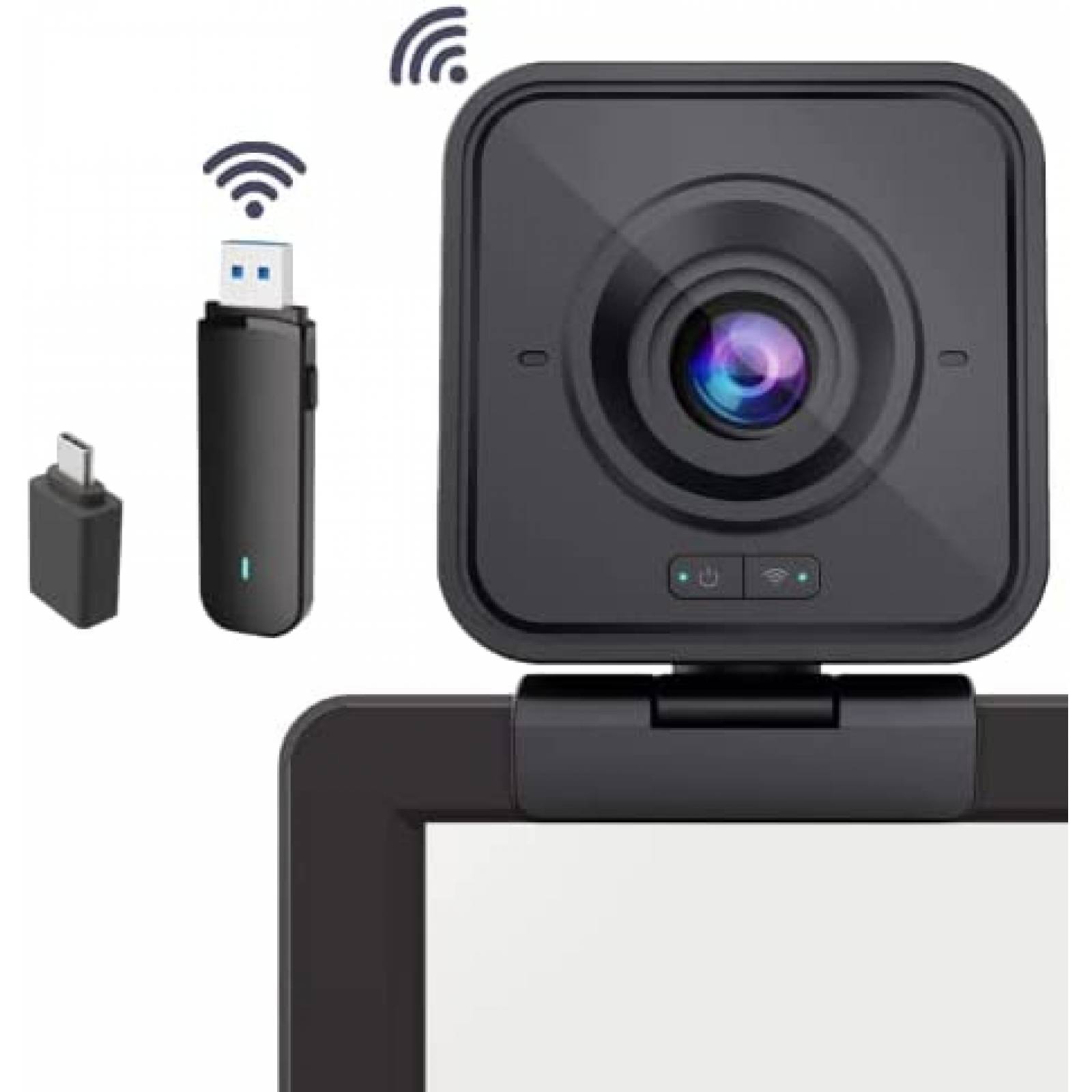 Webcam de Conferencias Marconi 2MP 1080p HD USB -Negro