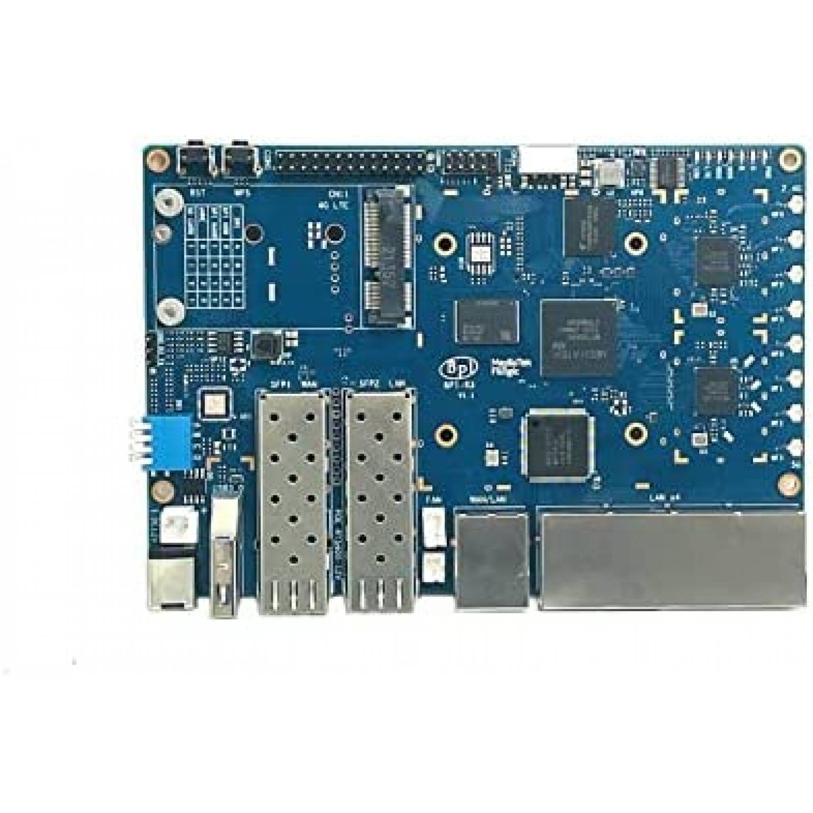 Placa de Enrutador WayPonDEV Banana Pi BPI-R3 Filogic 830