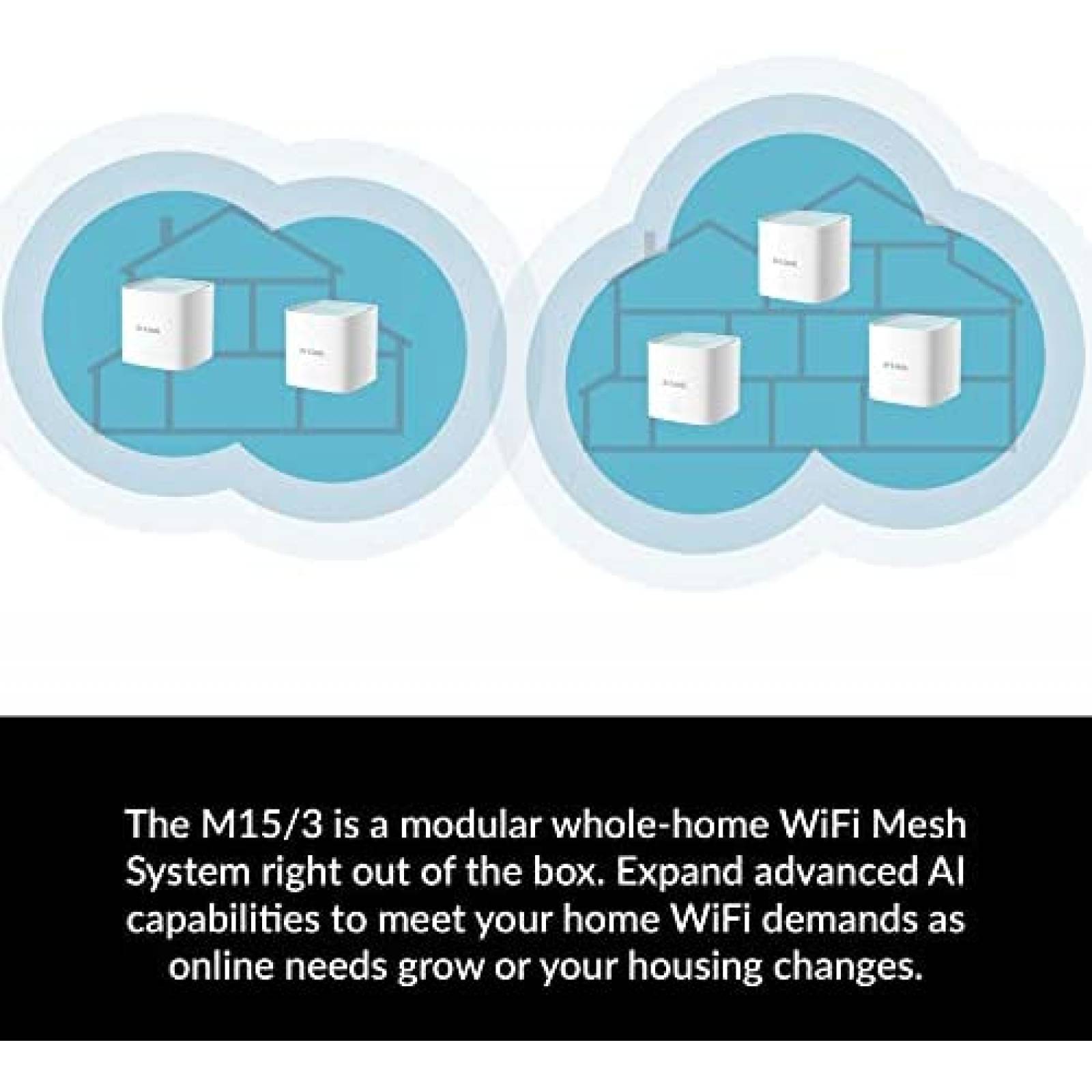 Paquete de Routers D-Link Compatible con Alexa y Google