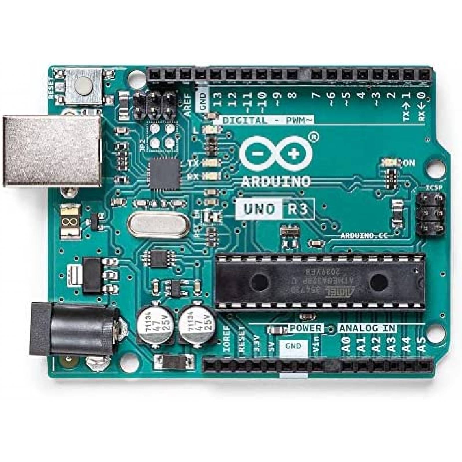 Arduino ARDUINO REV3 Microcontrolador 32 KB -Verde