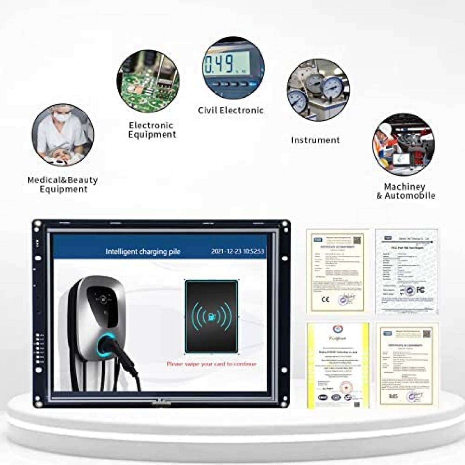 Panel Touch SCBRHMI 5 pulgadas TFT LCD para Arduino Uno
