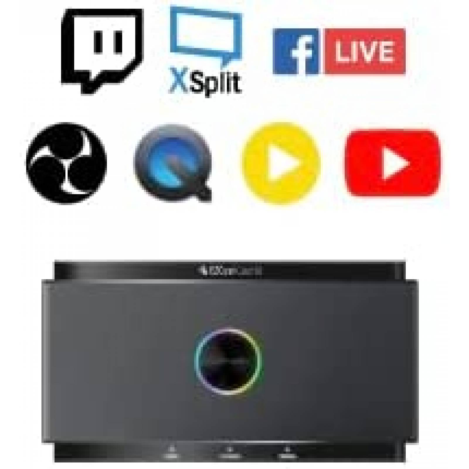 Capturadora de Video EZCast CatchU USB PC HDMI Gamer Stream
