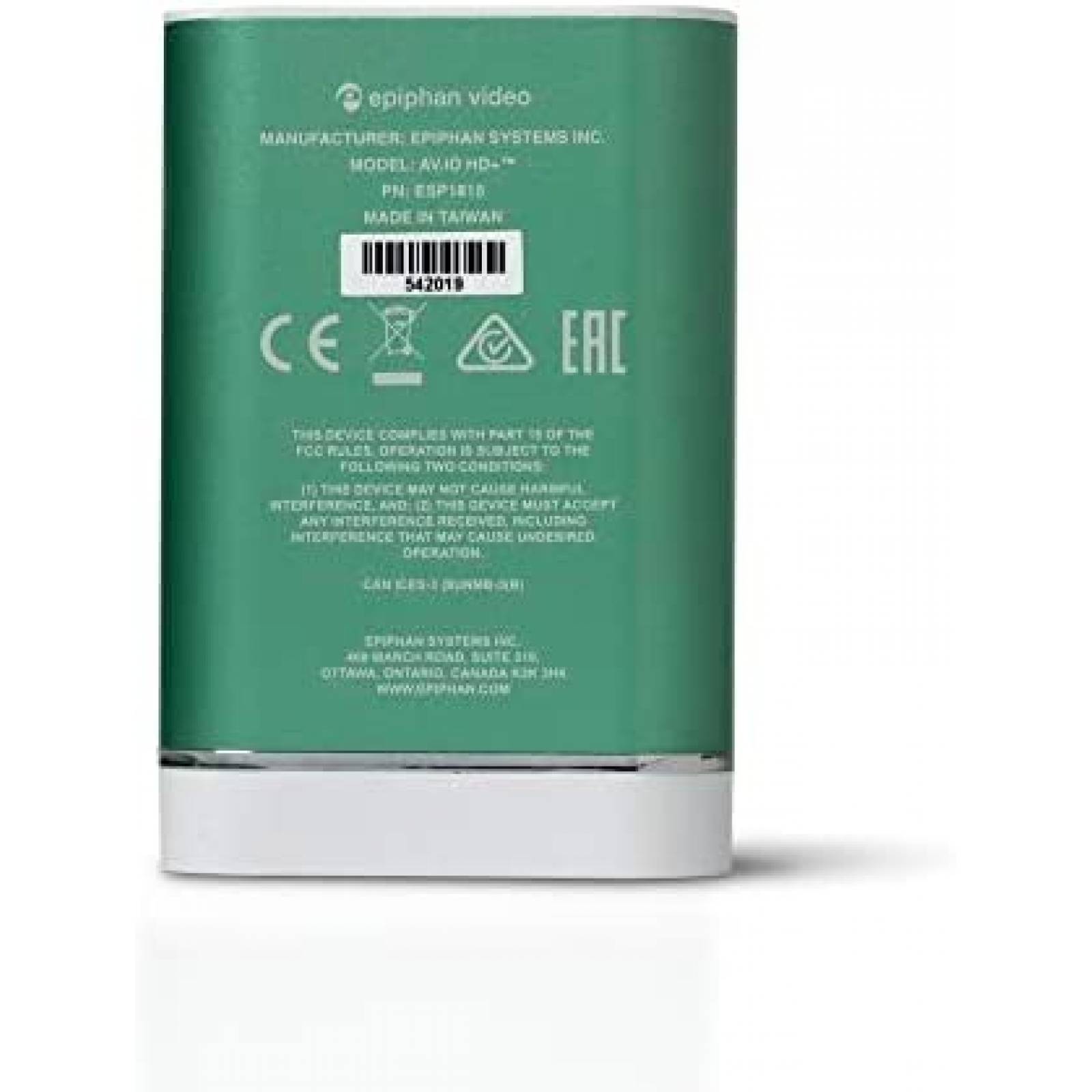 Capturadora de Video VGA Epiphan AV.io HD+ HDMI 1080p 60fps