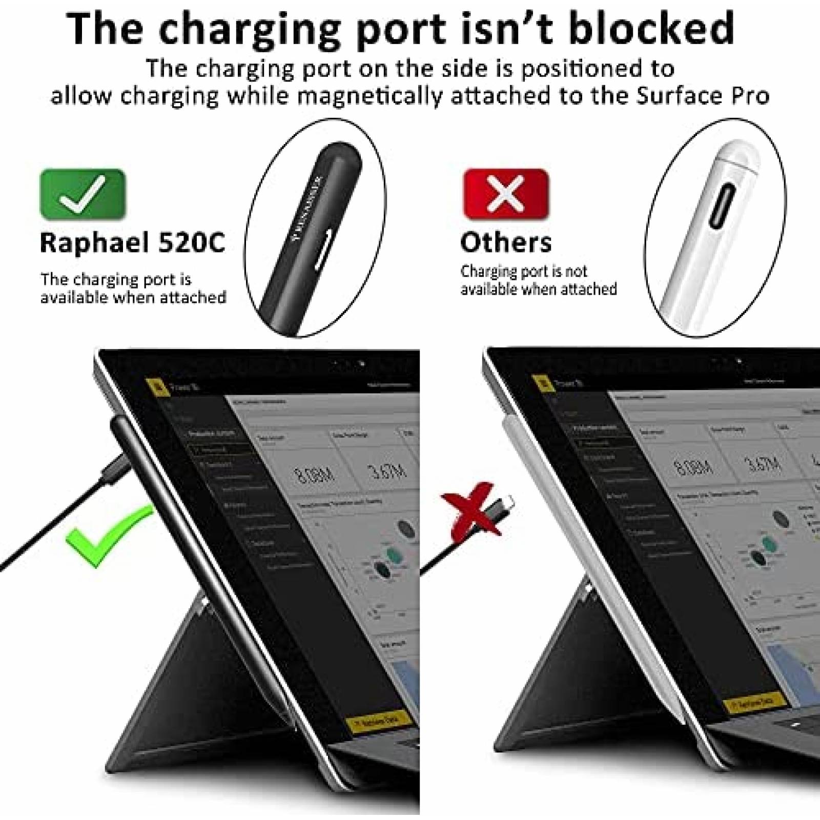 Teclado RENAISSER Pelican K8 Para Laptop Surface Pro -Negro