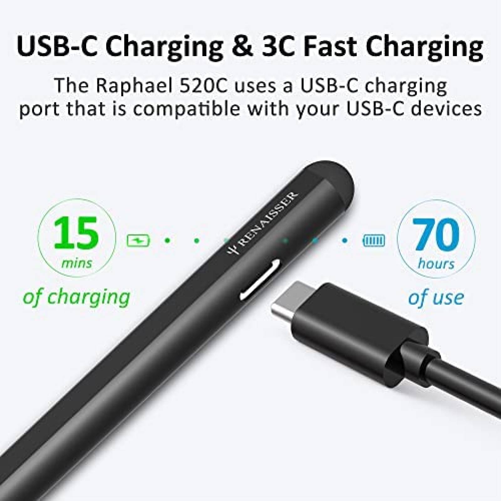 Teclado RENAISSER Pelican K8 Para Laptop Surface Pro -Negro