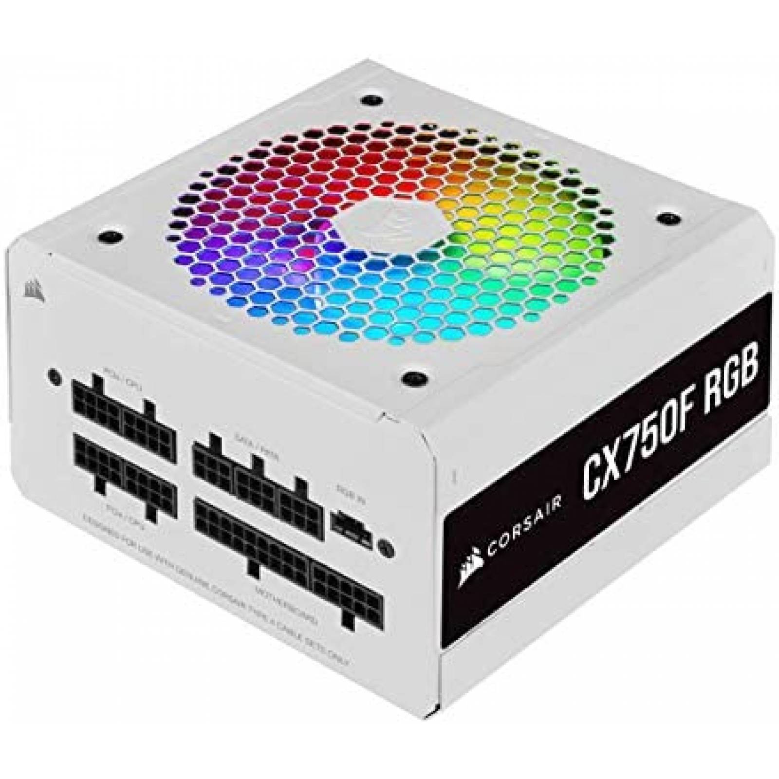 Fuente de Alimentacion Corsair CX 750W 80 Plus -Blanco