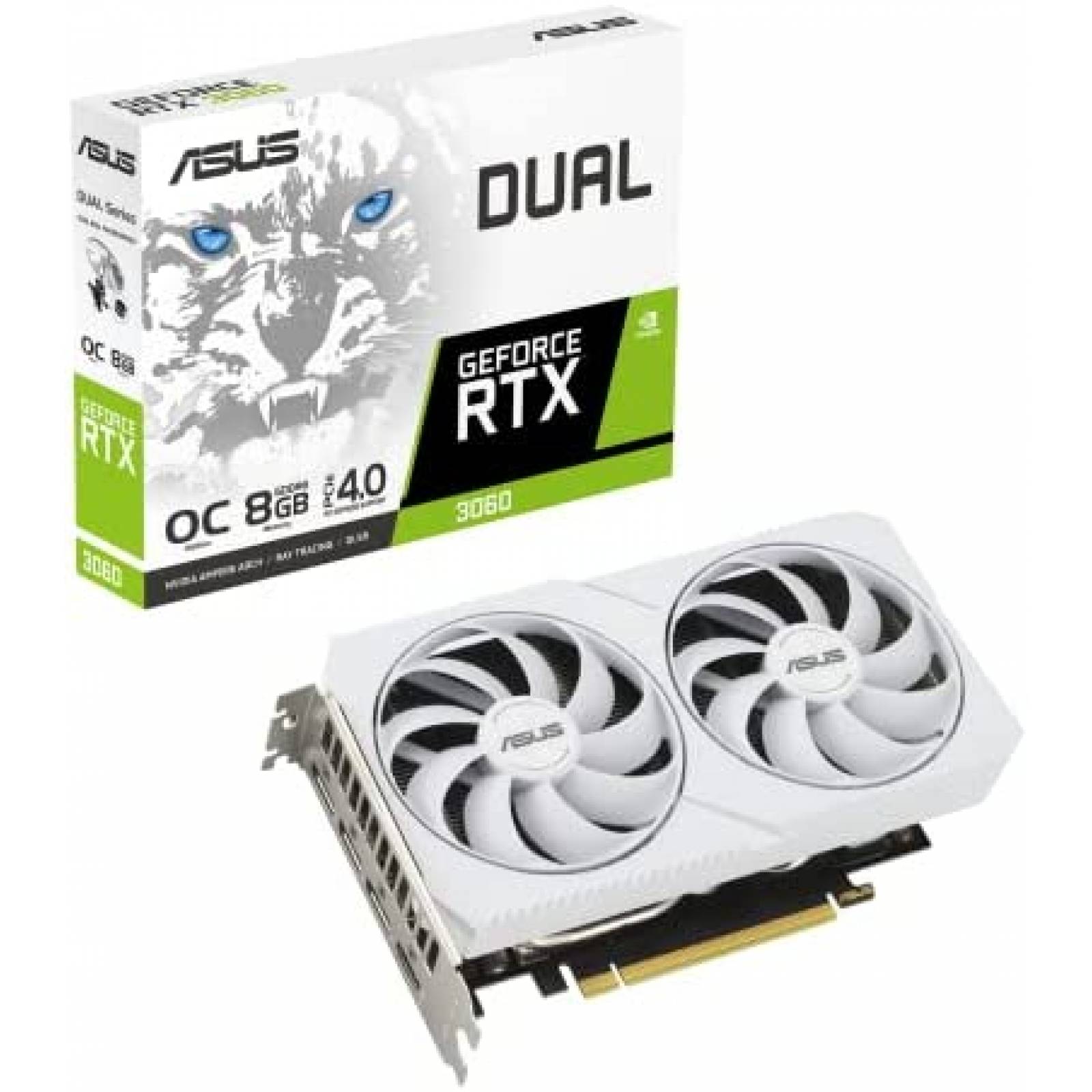 Tarjeta Grafica Asus GeForce RTXa 8GB GDDR6 -Negro