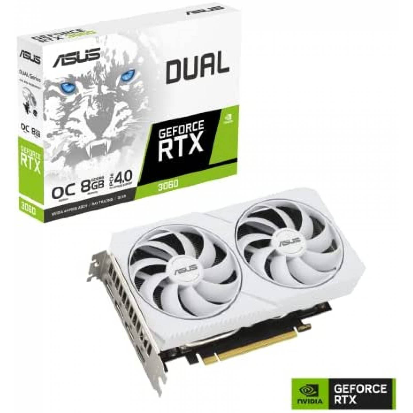 Tarjeta Grafica Asus GeForce RTXa 8GB GDDR6 -Negro