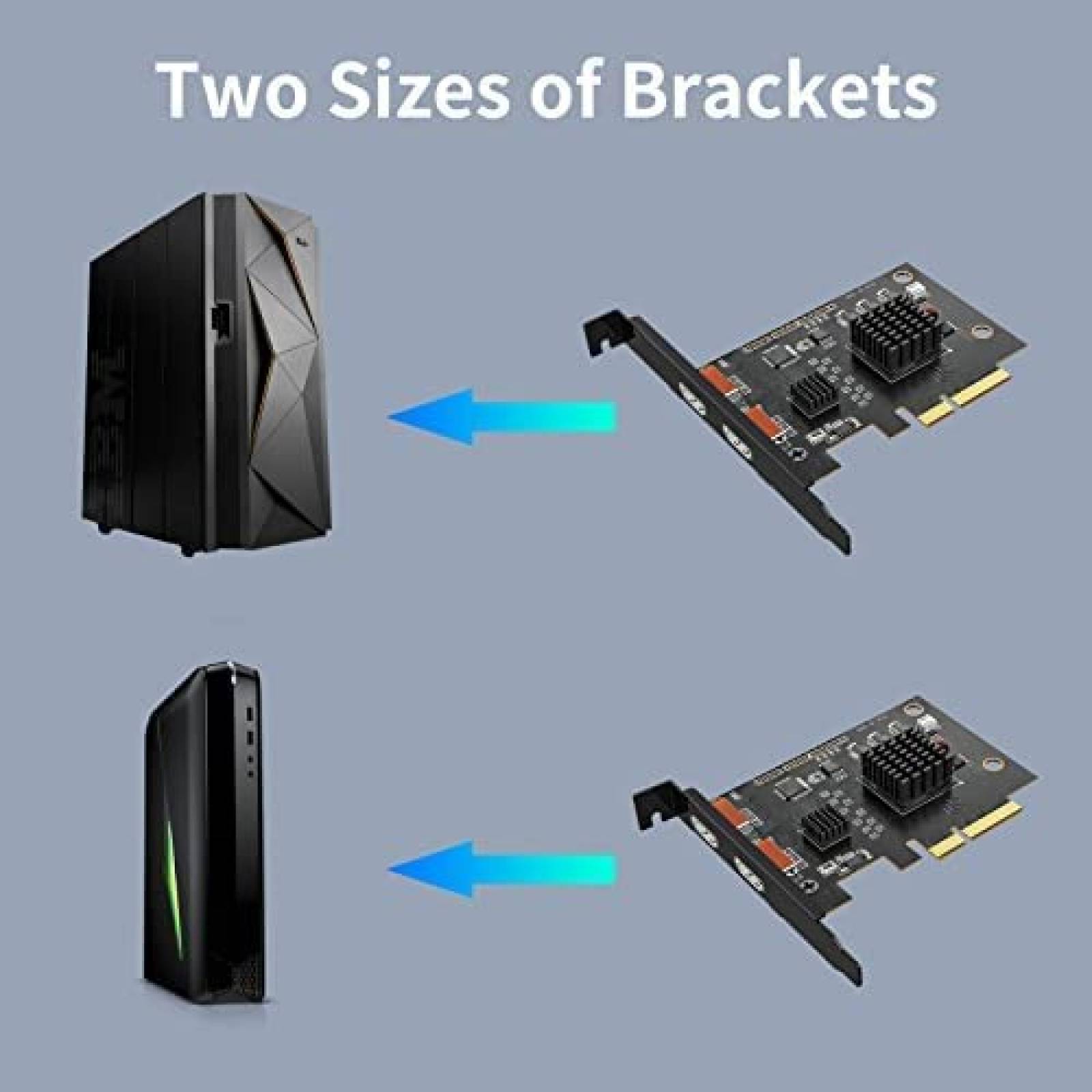 Tarjeta Capturadora de Video Acasis 4K60 HDMI PCIe Gamer