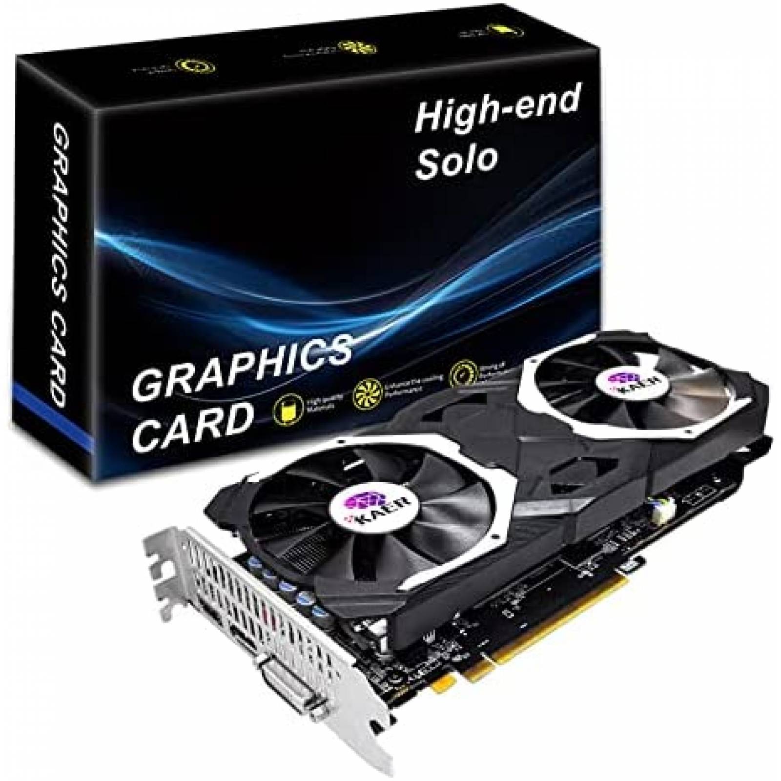 Tarjeta Grafica Kaer RX580 RX580 8GB GDDR5 256bit -Negro