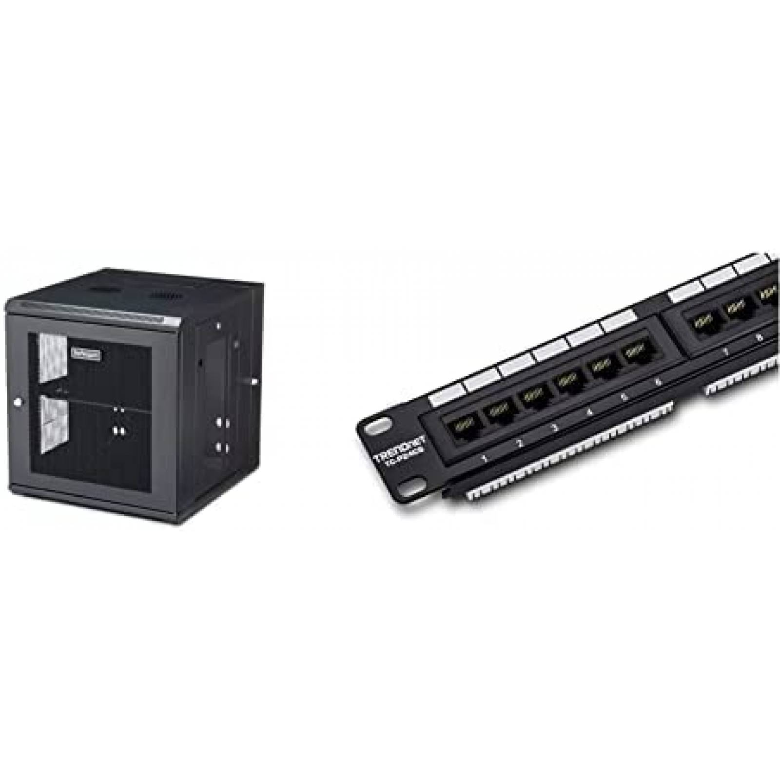 Gabinete De Red StarTech Para Montaje en Pared -Negro