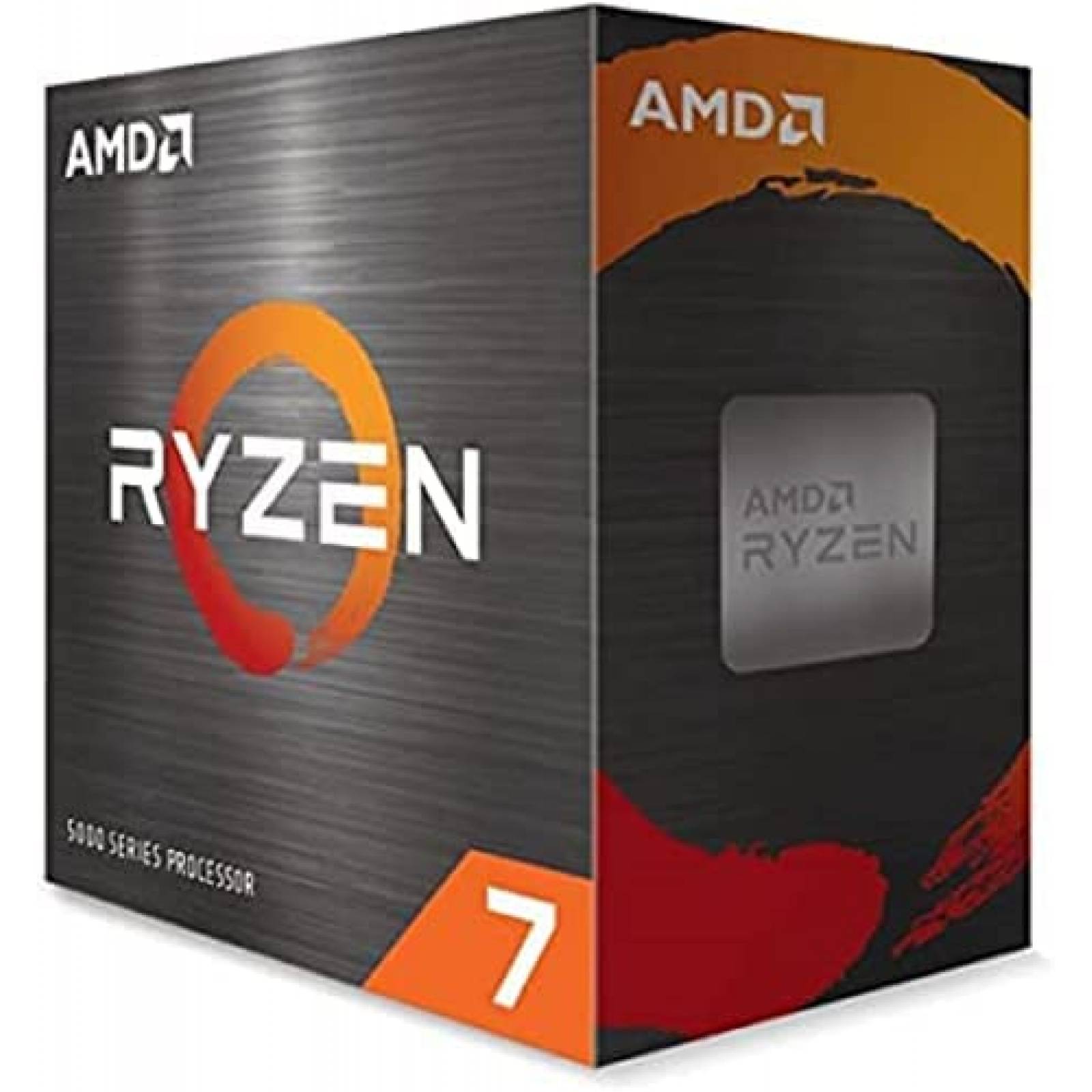 Procesador de CPU AMD Ryzen 7 5700X 8-Core 4.6 GHz-Negro