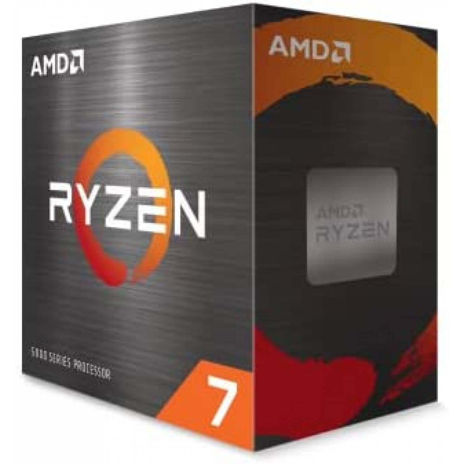 Procesador de CPU AMD Ryzen 7 5700X 8-Core 4.6 GHz-Negro