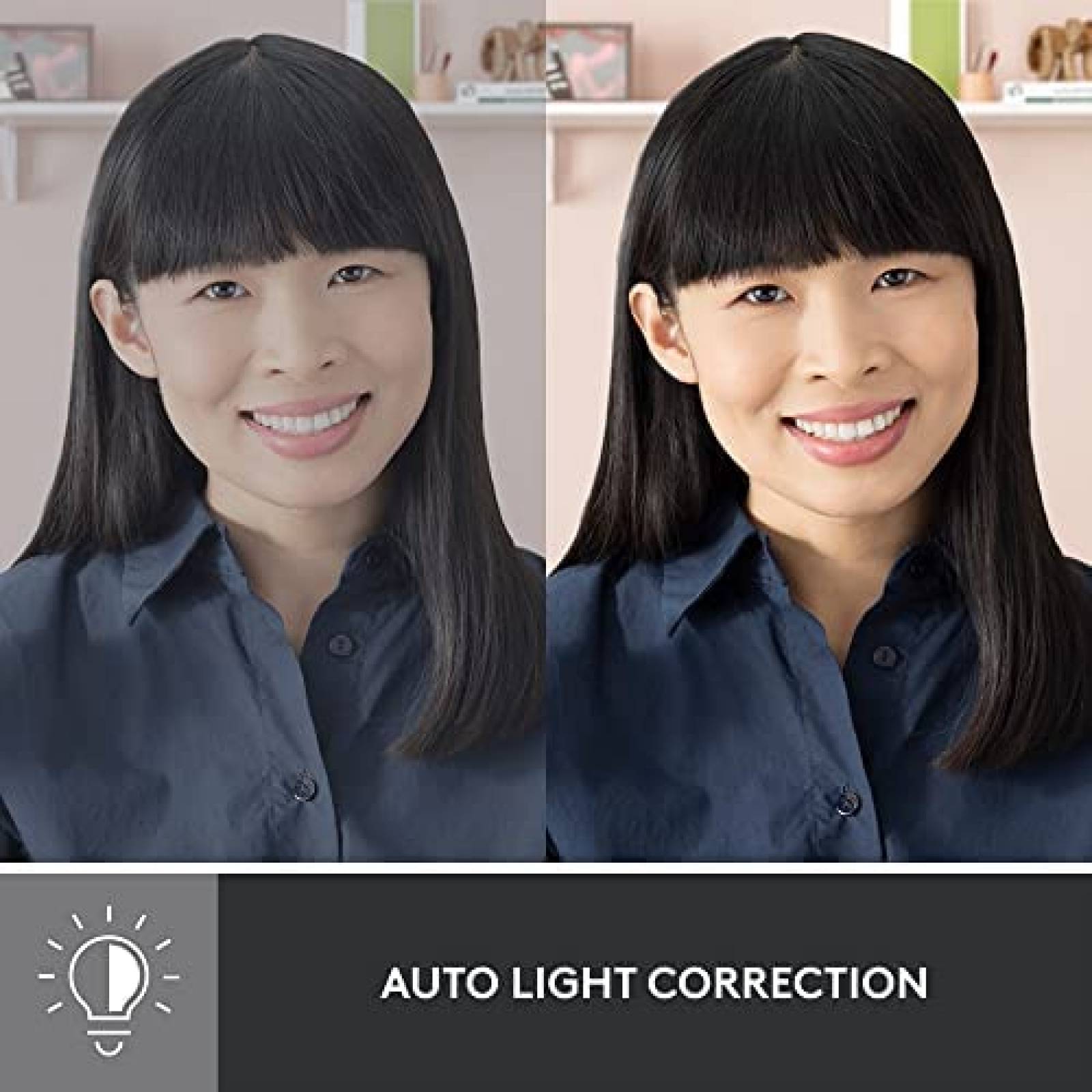 Webcam Logitech Brio 301 FHD USB-C Microfono -Negro