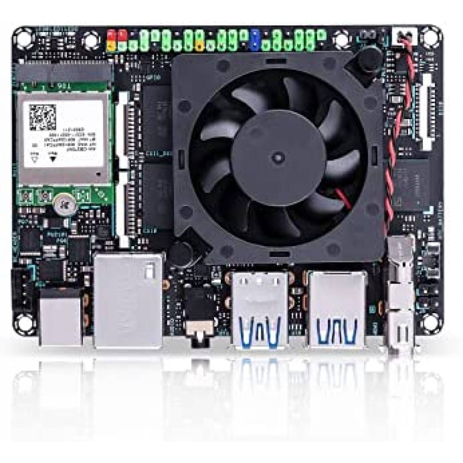 Placa Computadora WayPonDEV 6 GB+16 GB Para IA Edge -Negro