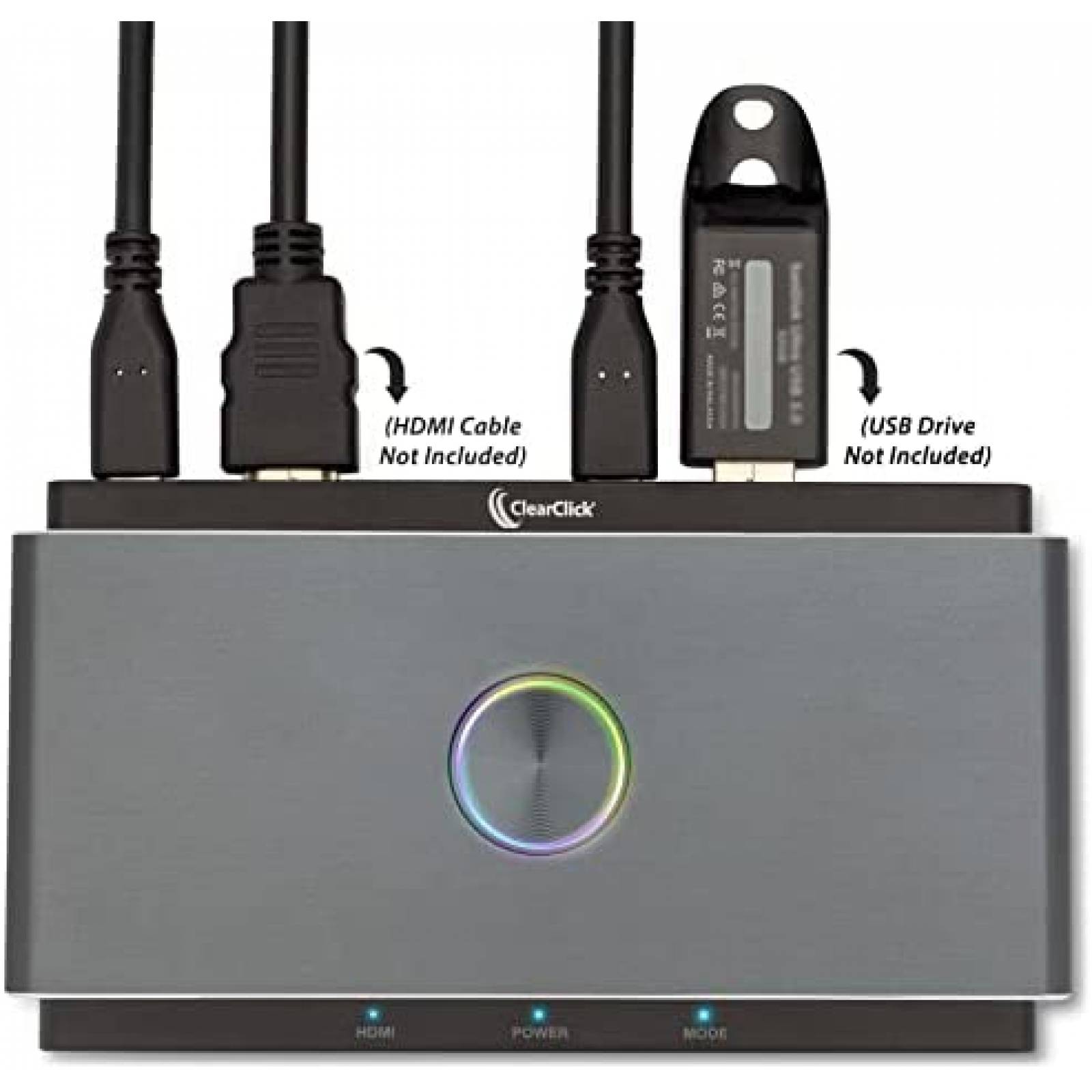 Capturadora de Video ClearClick 4K USB HDMI Gamer Stream
