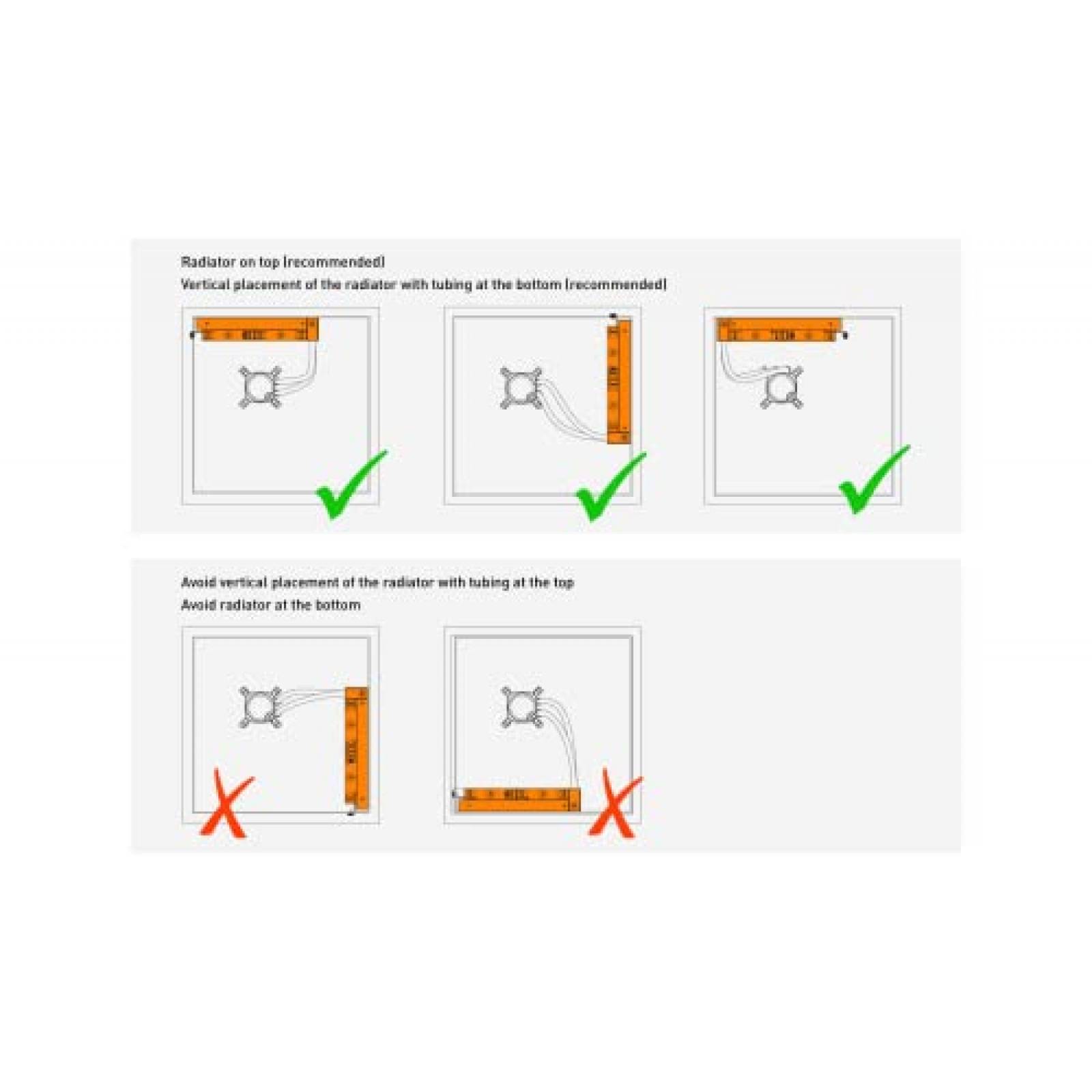 Enfriador Liquido de CPU EK Nucleus AIO CR240 Lux DRGB 120mm