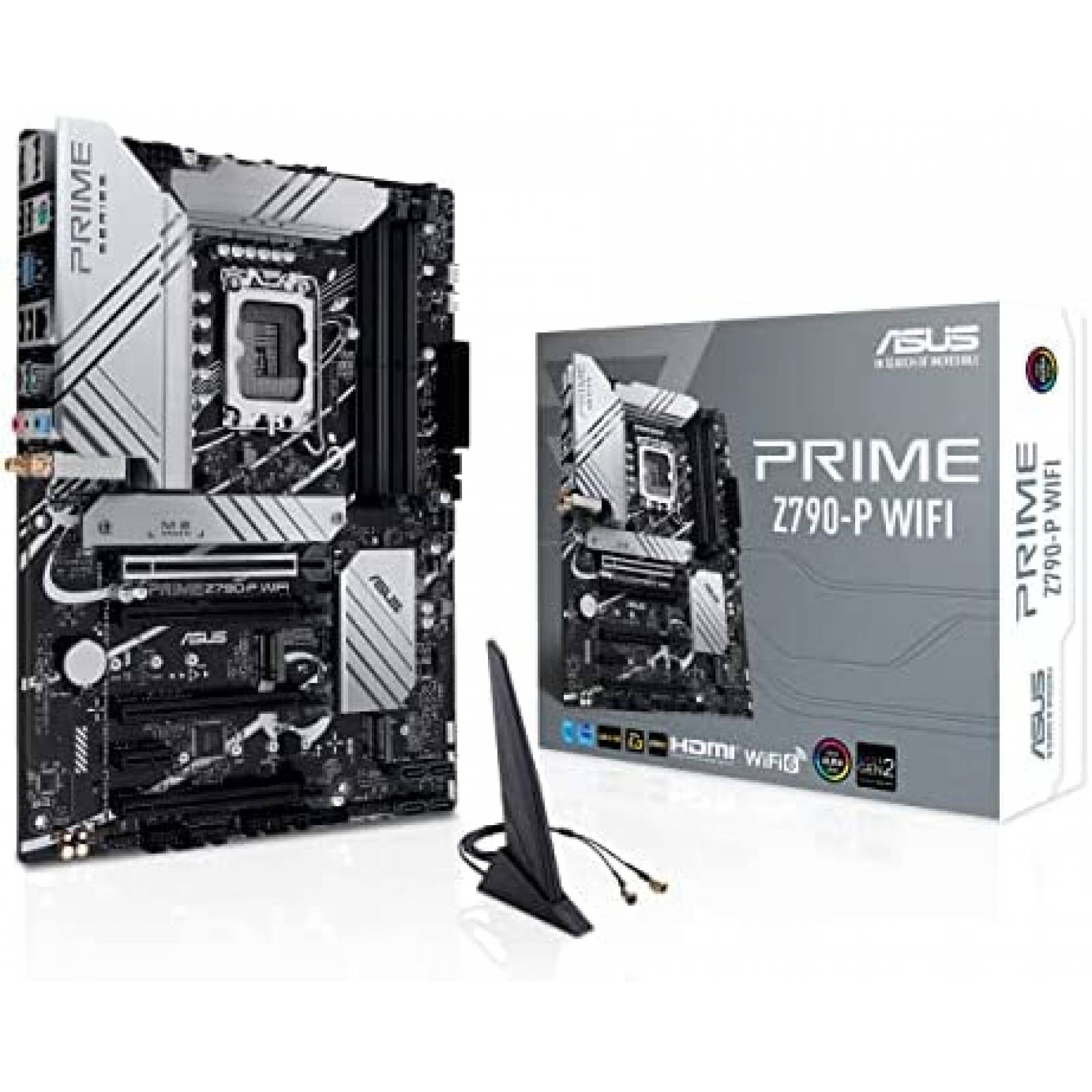 Tarjeta Madre Asus Prime Z790-P Wifi LGA 1700 -Negro