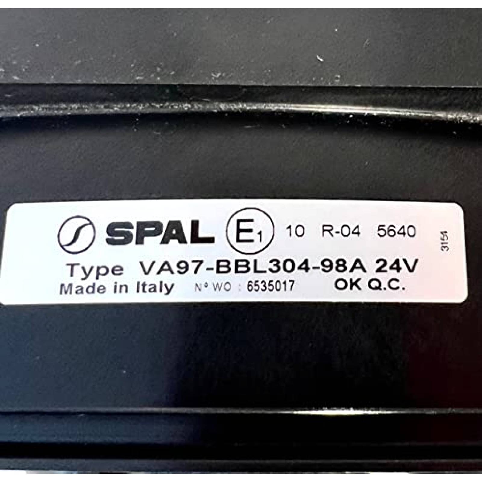 Ventilador PC SPAL 24V 405mm 2053 CFM 2550 RPM +Kit Conector