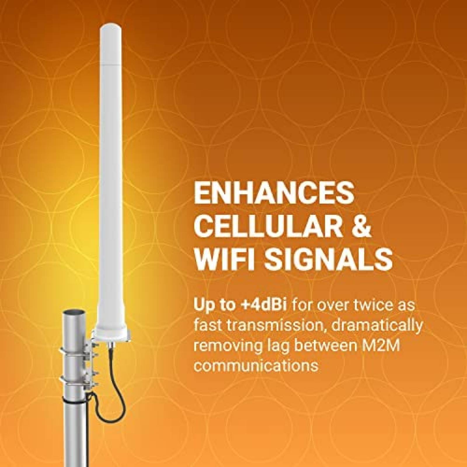 Antena Omnidireccional Poynting 4G/LTE WiFi 617-2700 MHz